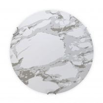 Plafonnier LED MARBLE (D30cm) en verre effet marbre