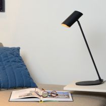 Lampe de bureau design HESTER noire en métal