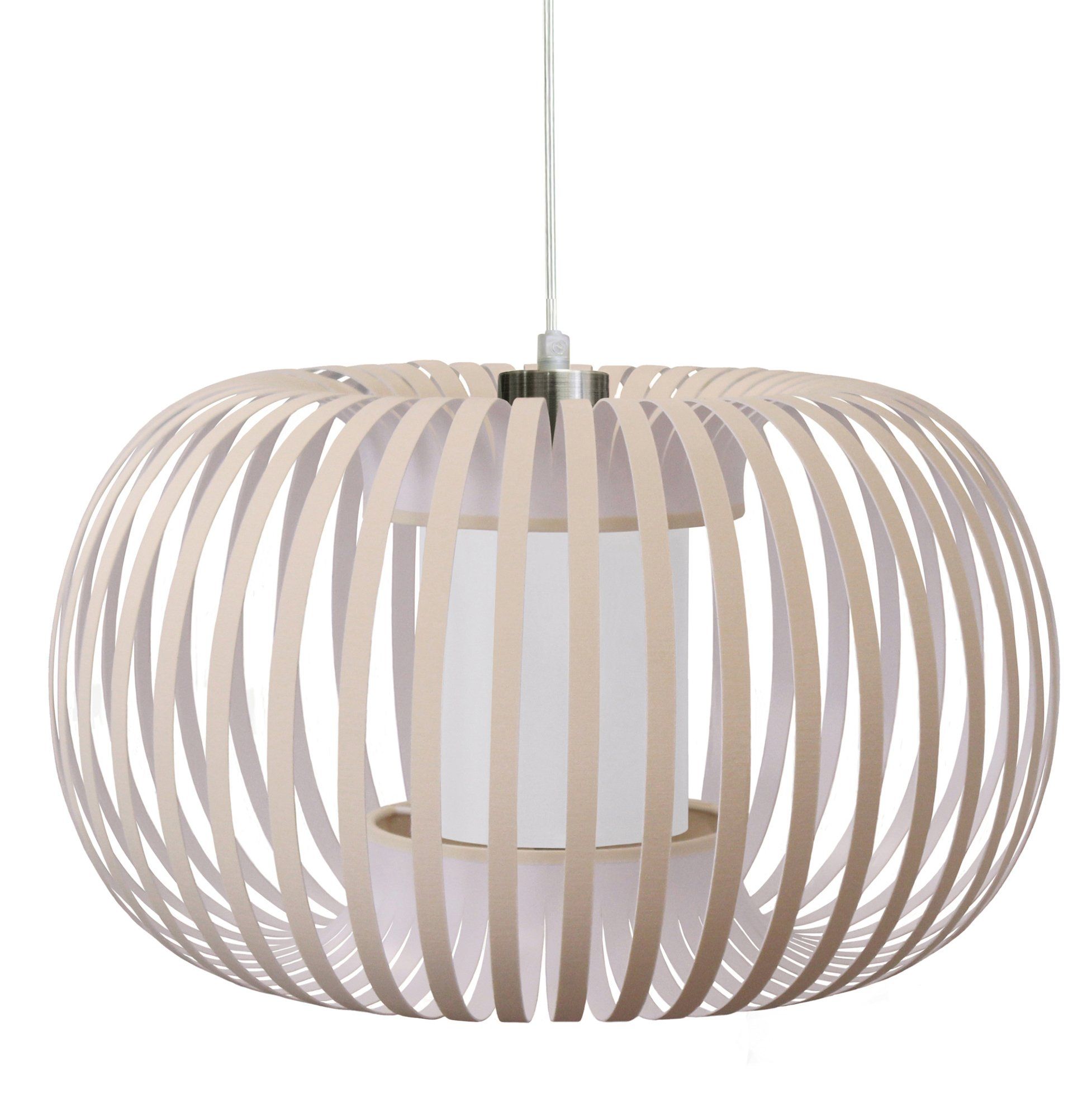 Suspension ESTENO rose clair Ø38cm