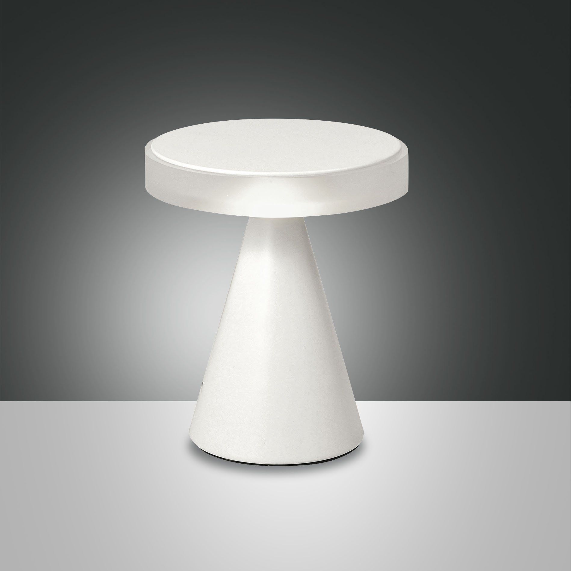 Lampe à poser LED dimmable tactile NEUTRA blanc HT20cm