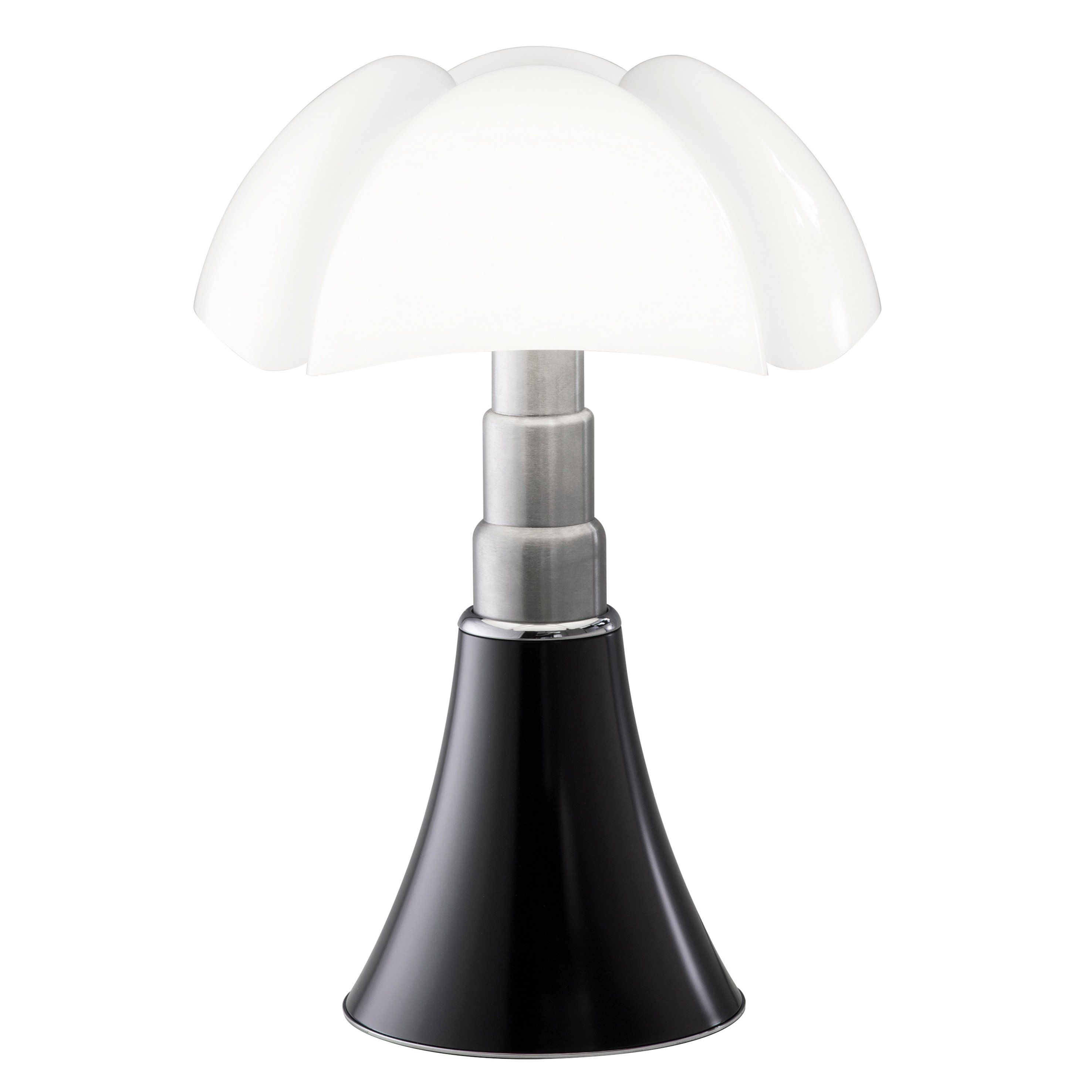 Lampe LED dimmable PIPISTRELLO GM noir mat H86cm