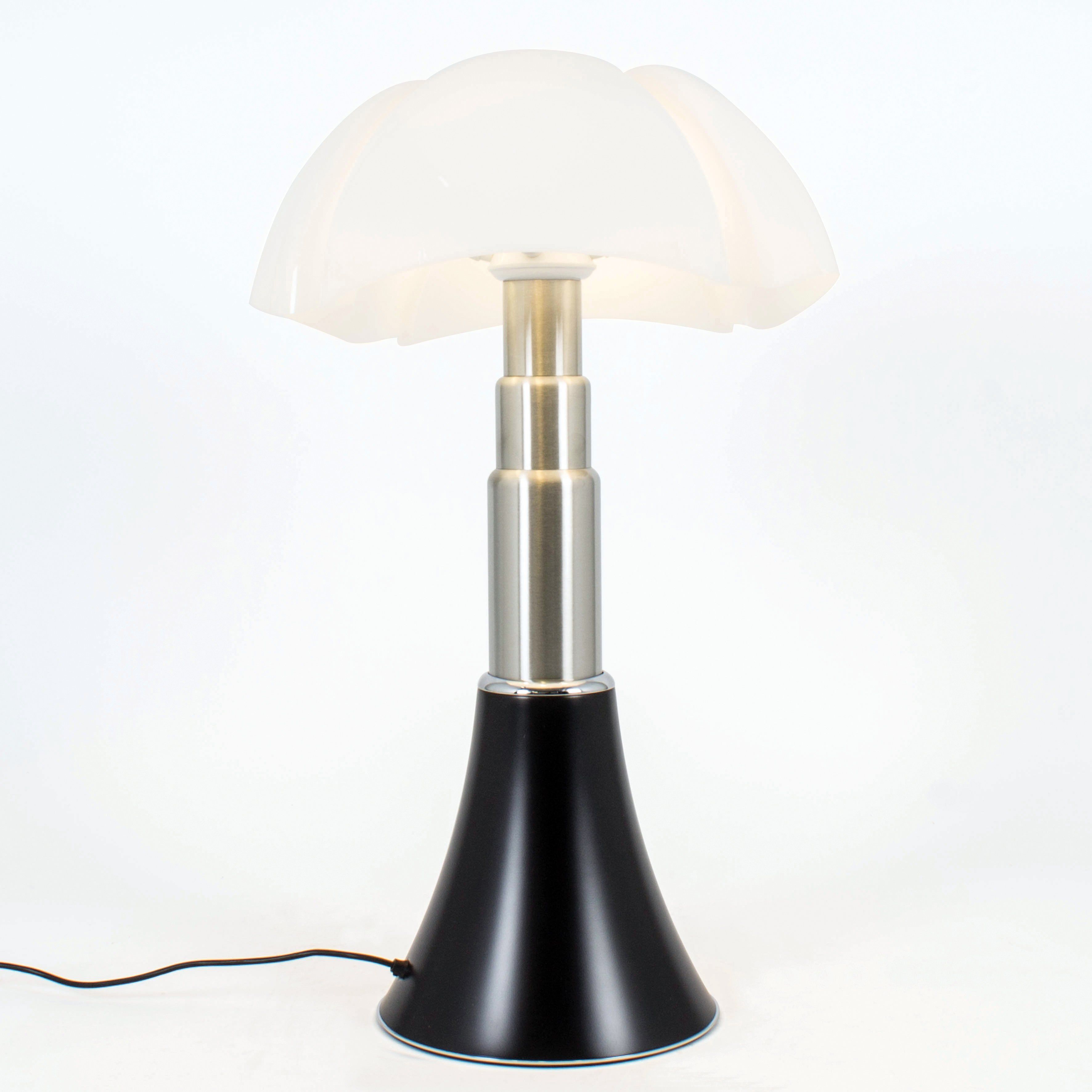 Lampe LED dimmable PIPISTRELLO GM noir mat H86cm