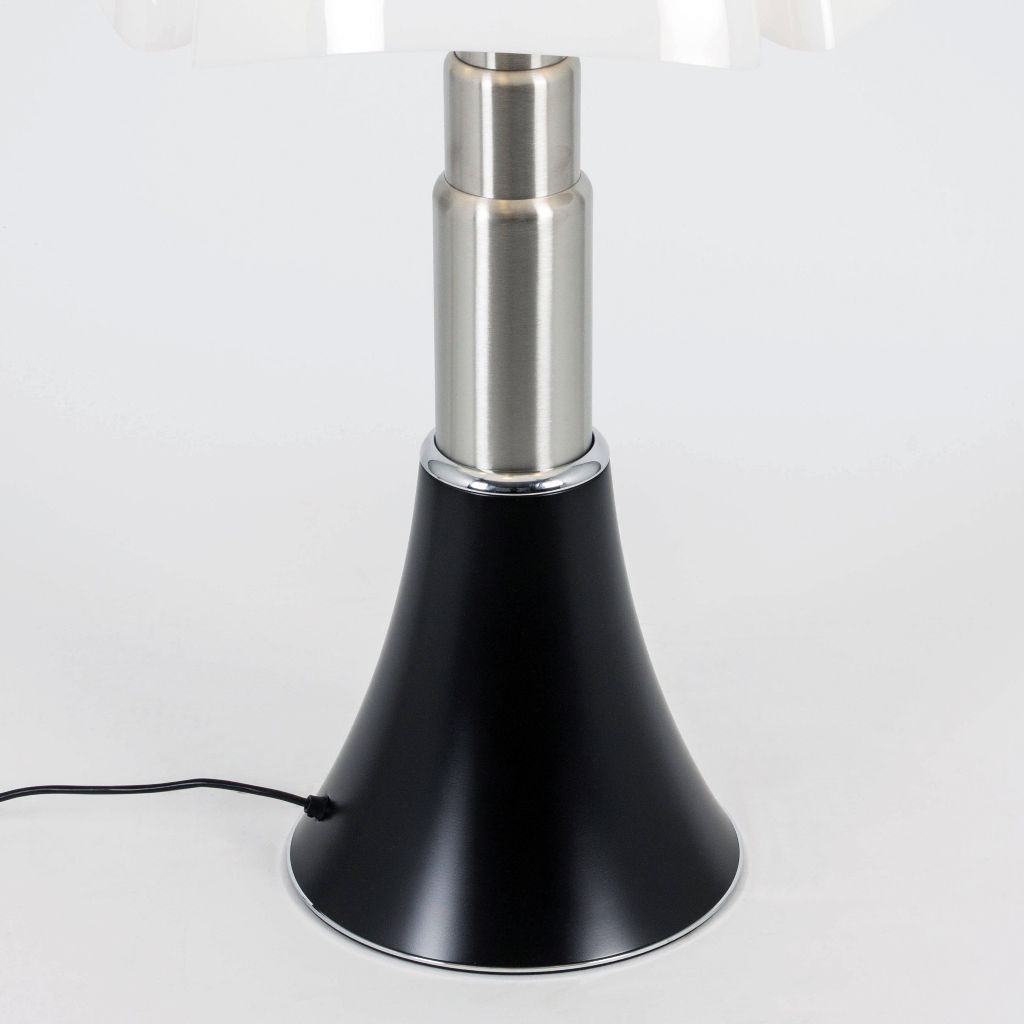 Lampe LED dimmable PIPISTRELLO GM noir mat H86cm