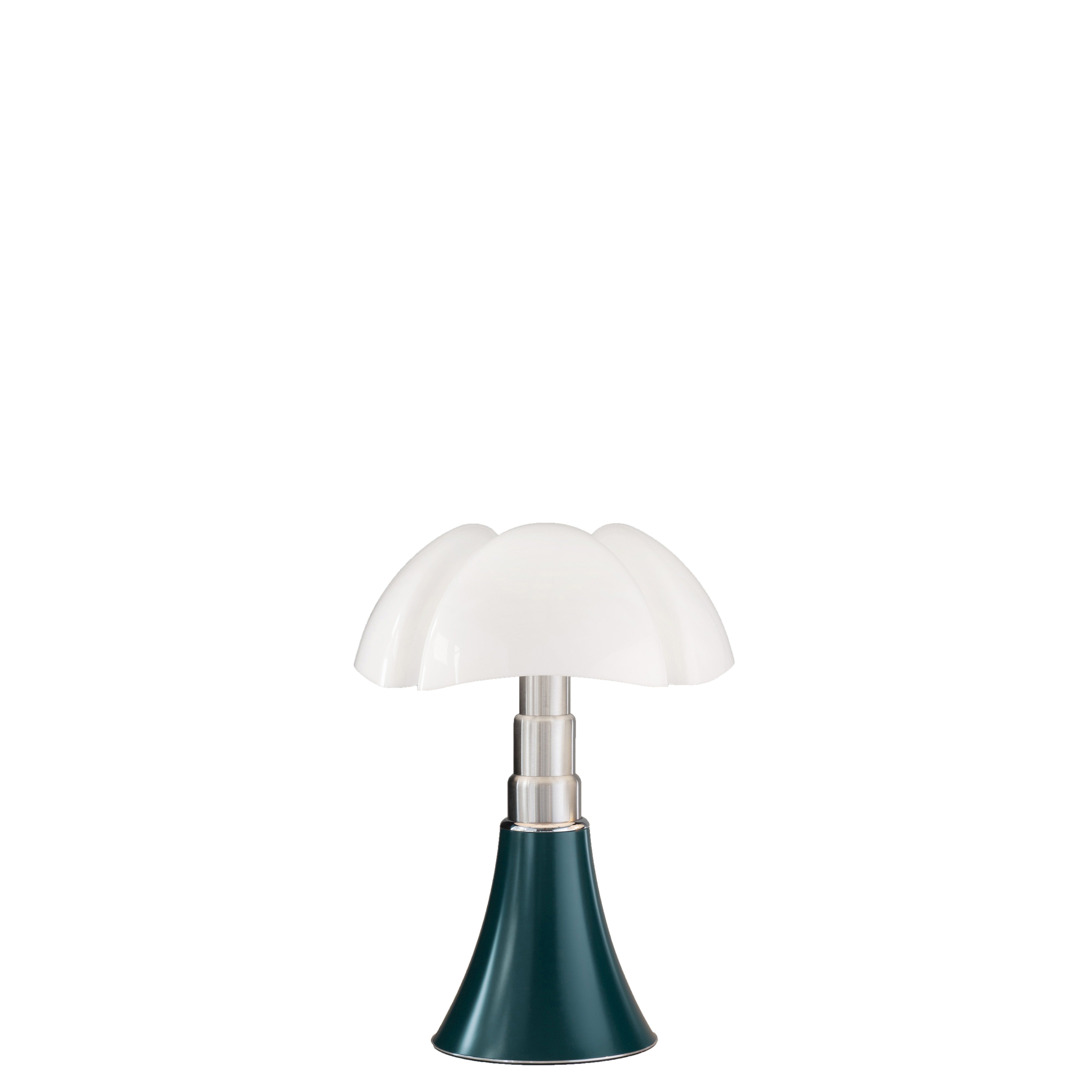 Lampe LED dimmable PIPISTRELLO MINI vert agave H35cm