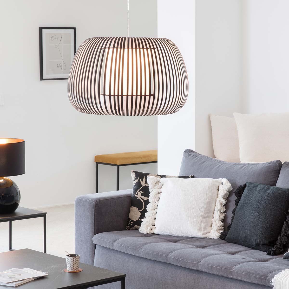Suspension ESTENO noir Ø60cm