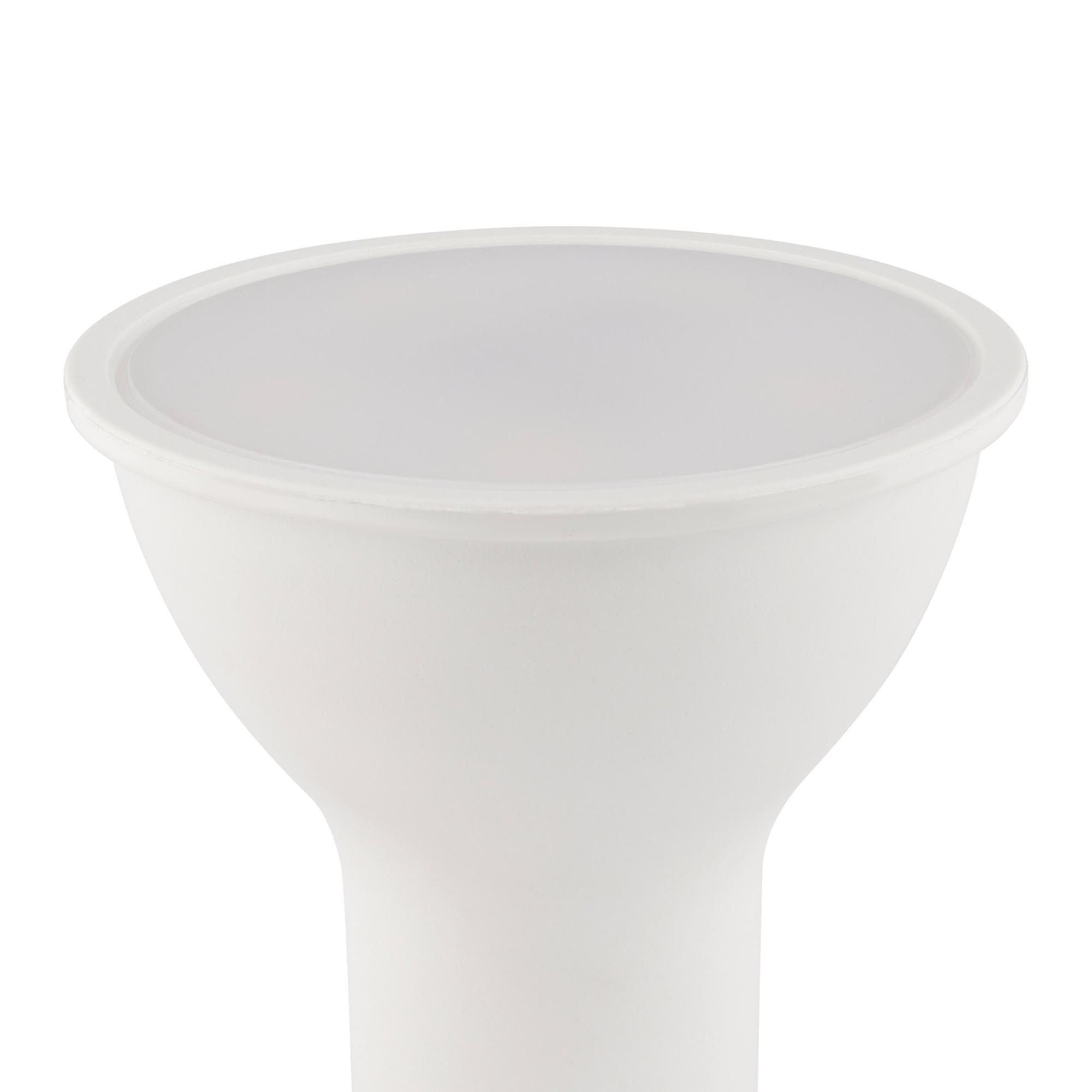 Ampoule Connectée en pvc blanc CONNECT Z GU10 4,9W 345 lumens Changement de couleurs