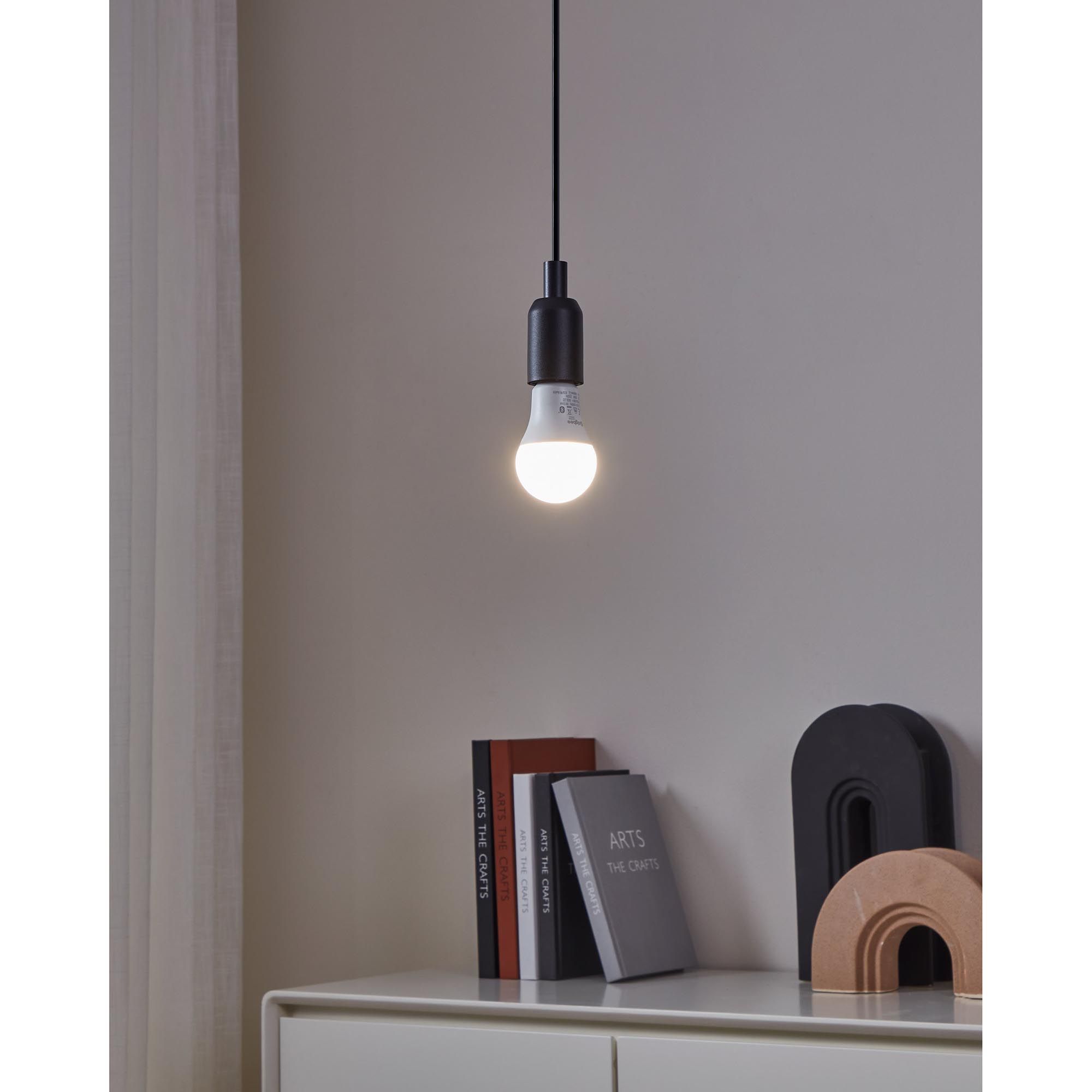Ampoule Connectée en verre opale CONNECT Z E27 9W 806 lumens Changement de couleurs