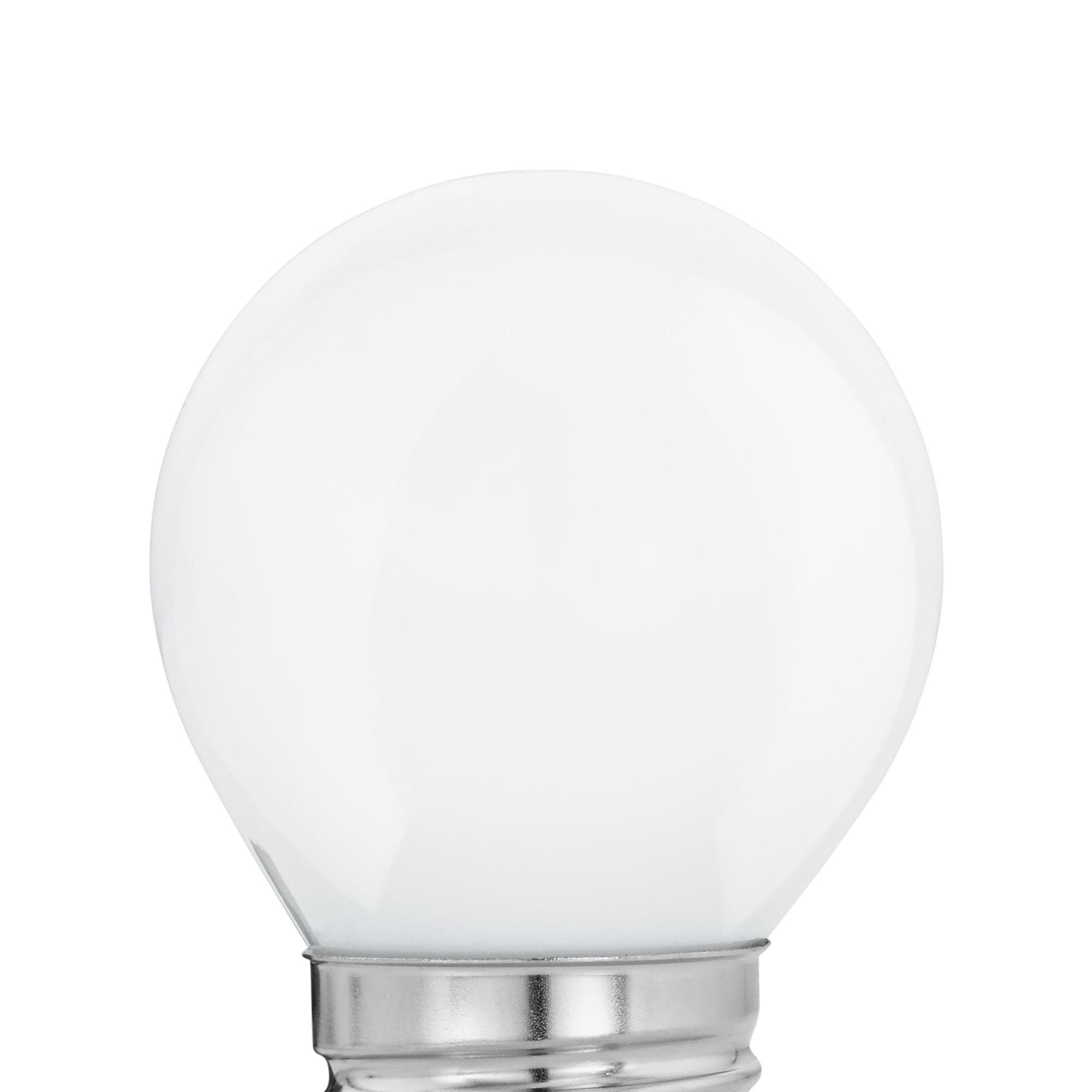 Ampoule Led Mini Globe E27 verre opale forme globe 4W