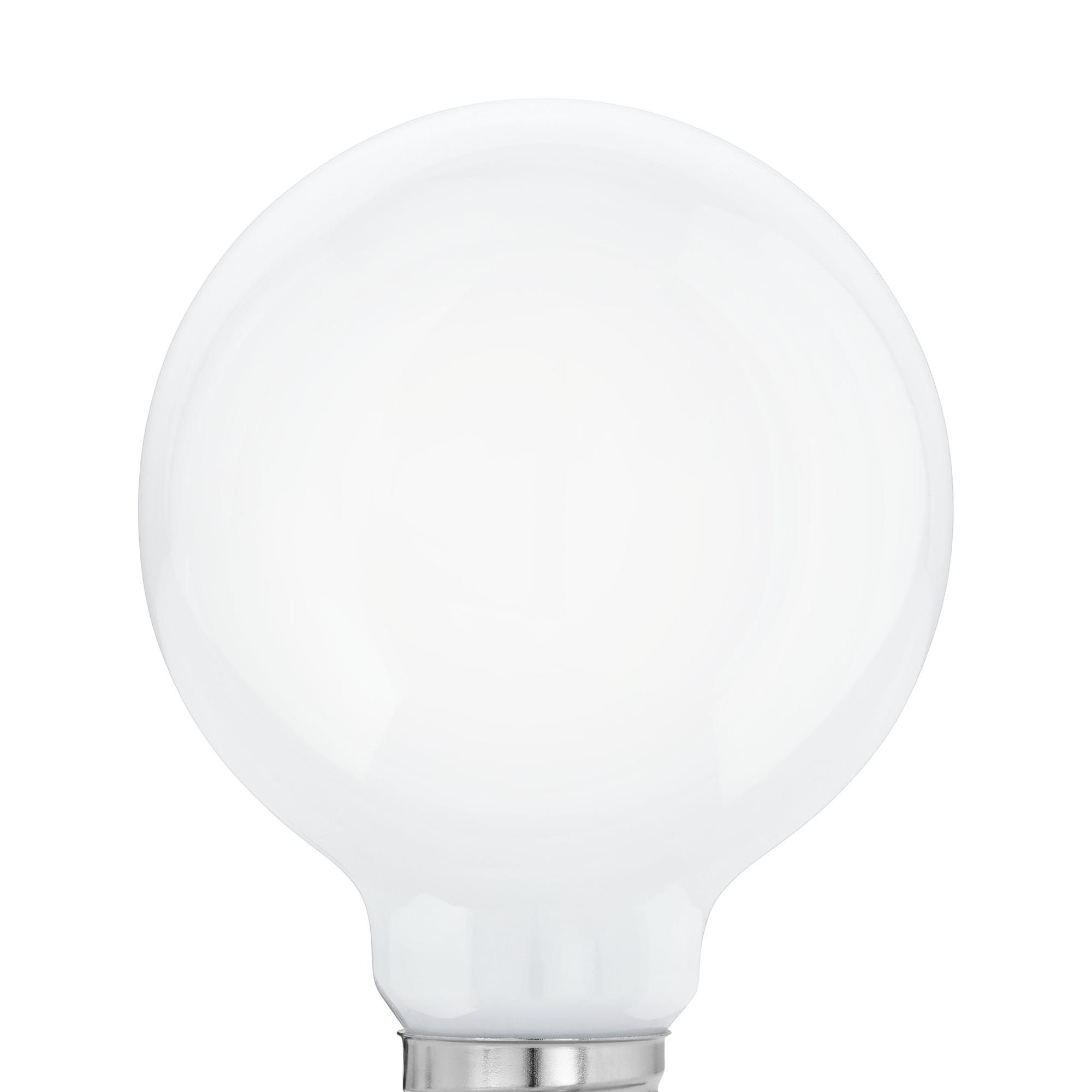 Ampoule Led Globe E27 verre opale forme globe D8 9W