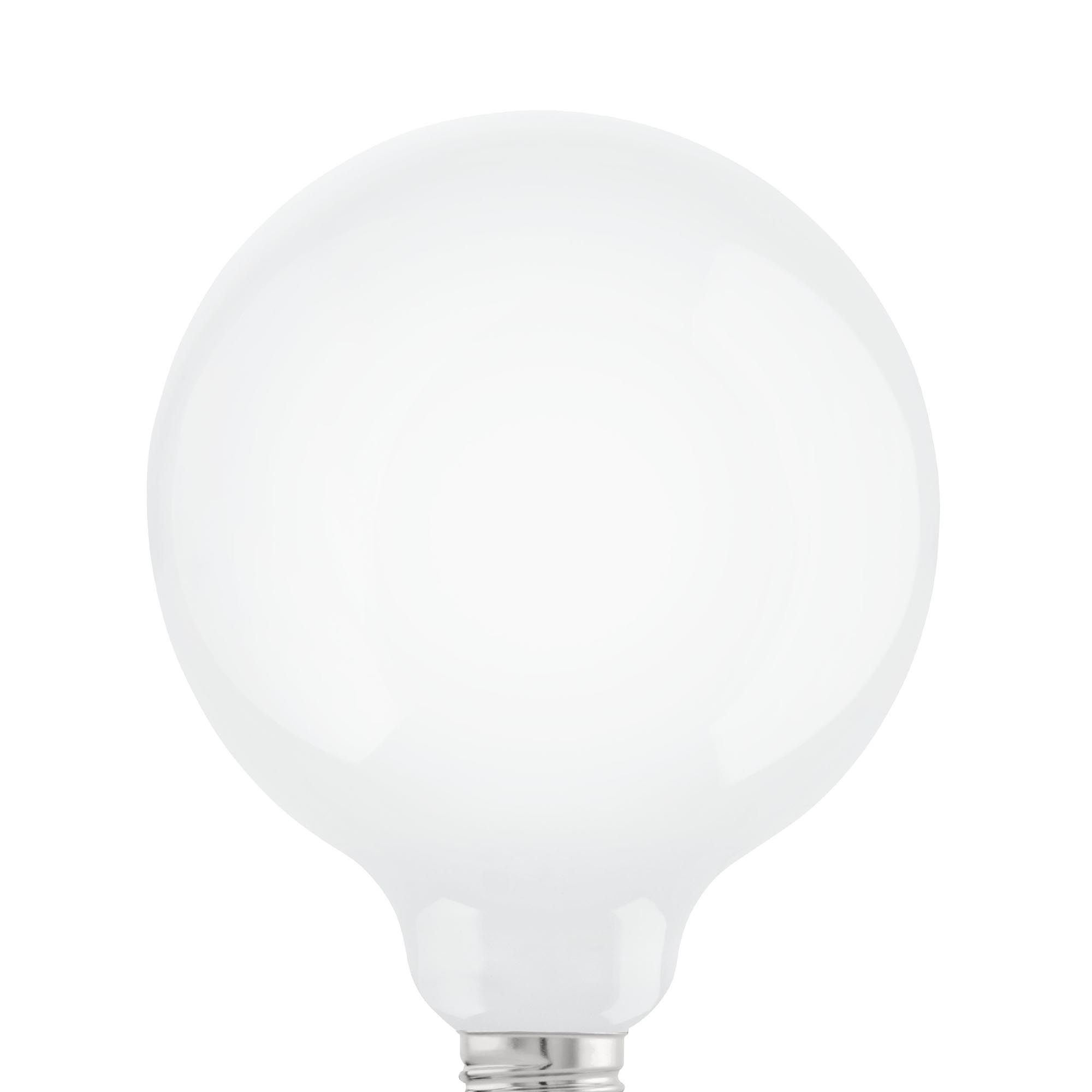 Ampoule Led Globe E27 verre opale forme globle D12,5 7,5W