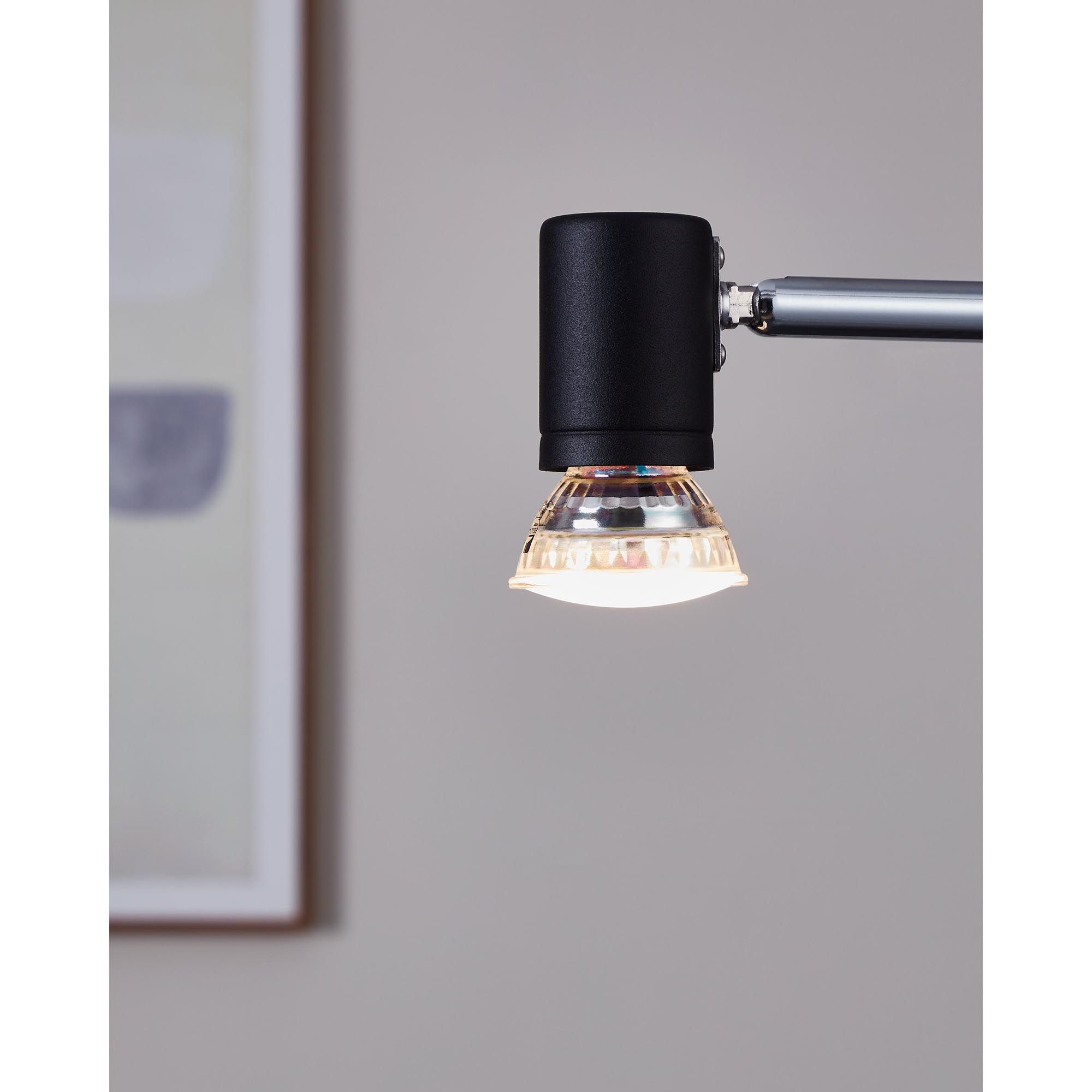 Ampoule filament décorative verre transparent GU10 5,8W