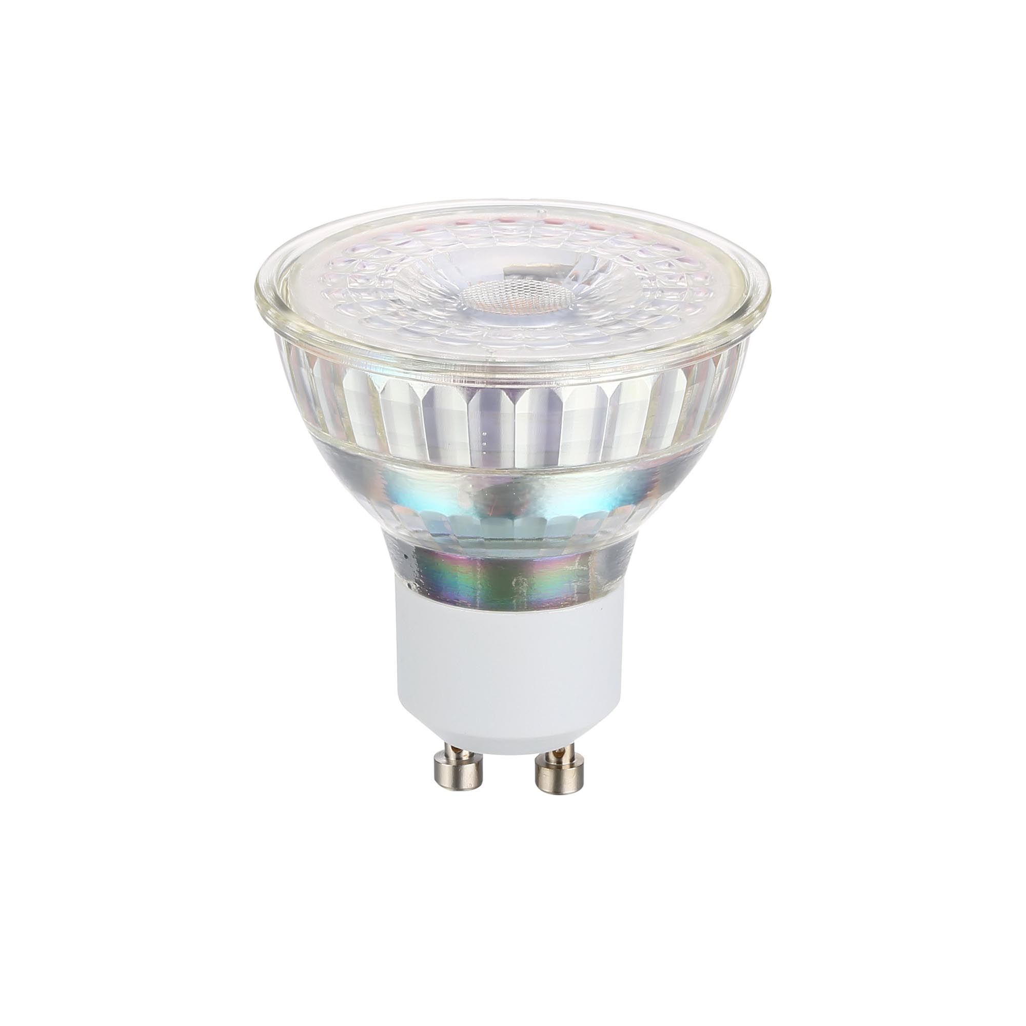Ampoule filament décorative verre transparent GU10 5W
