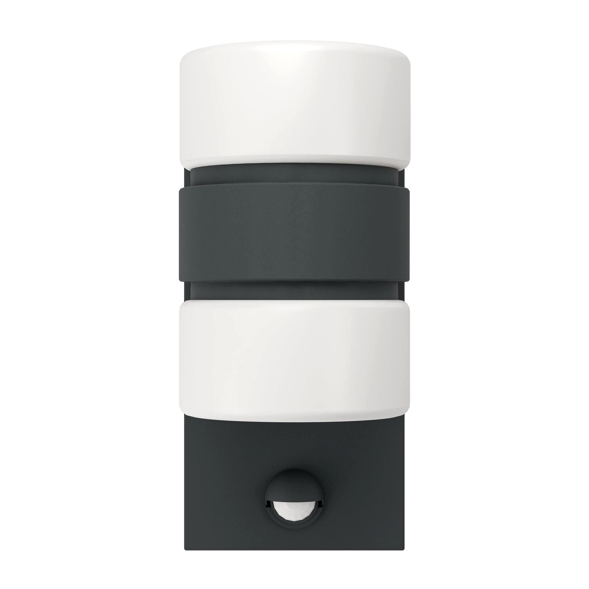 Applique extérieure détecteur LED ATOLLARI anthracite H23cm