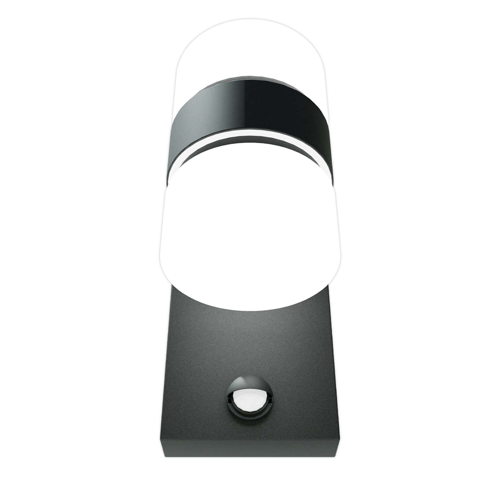 Applique extérieure détecteur LED ATOLLARI anthracite H23cm