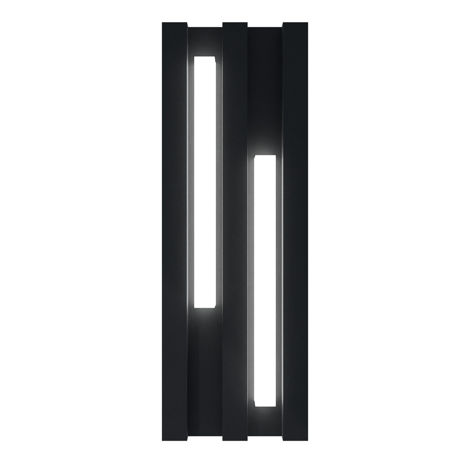 Applique extérieure LED FANDINA aluminium/noir H41,5cm