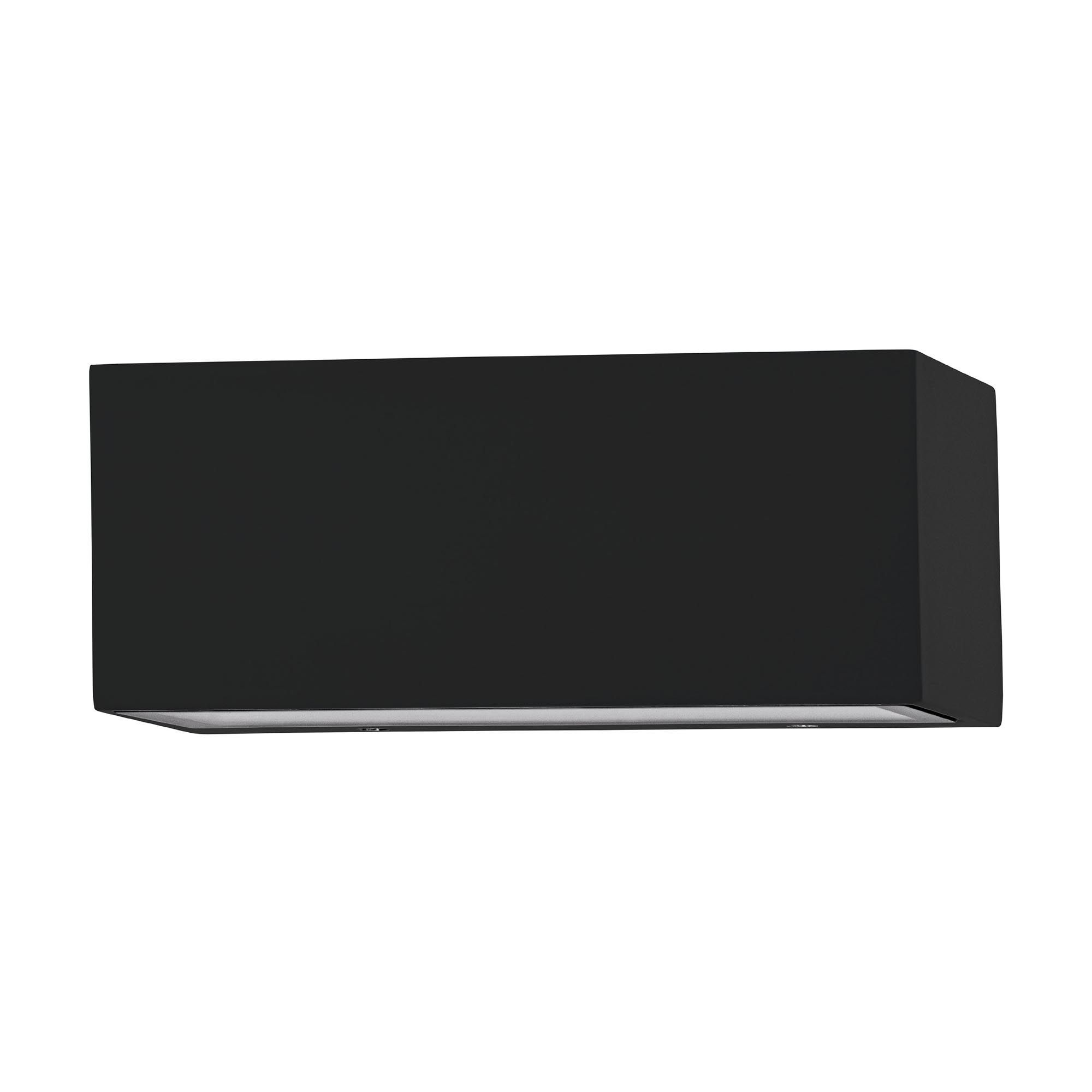 Applique extérieure LED SPONGANO noir L18,5cm