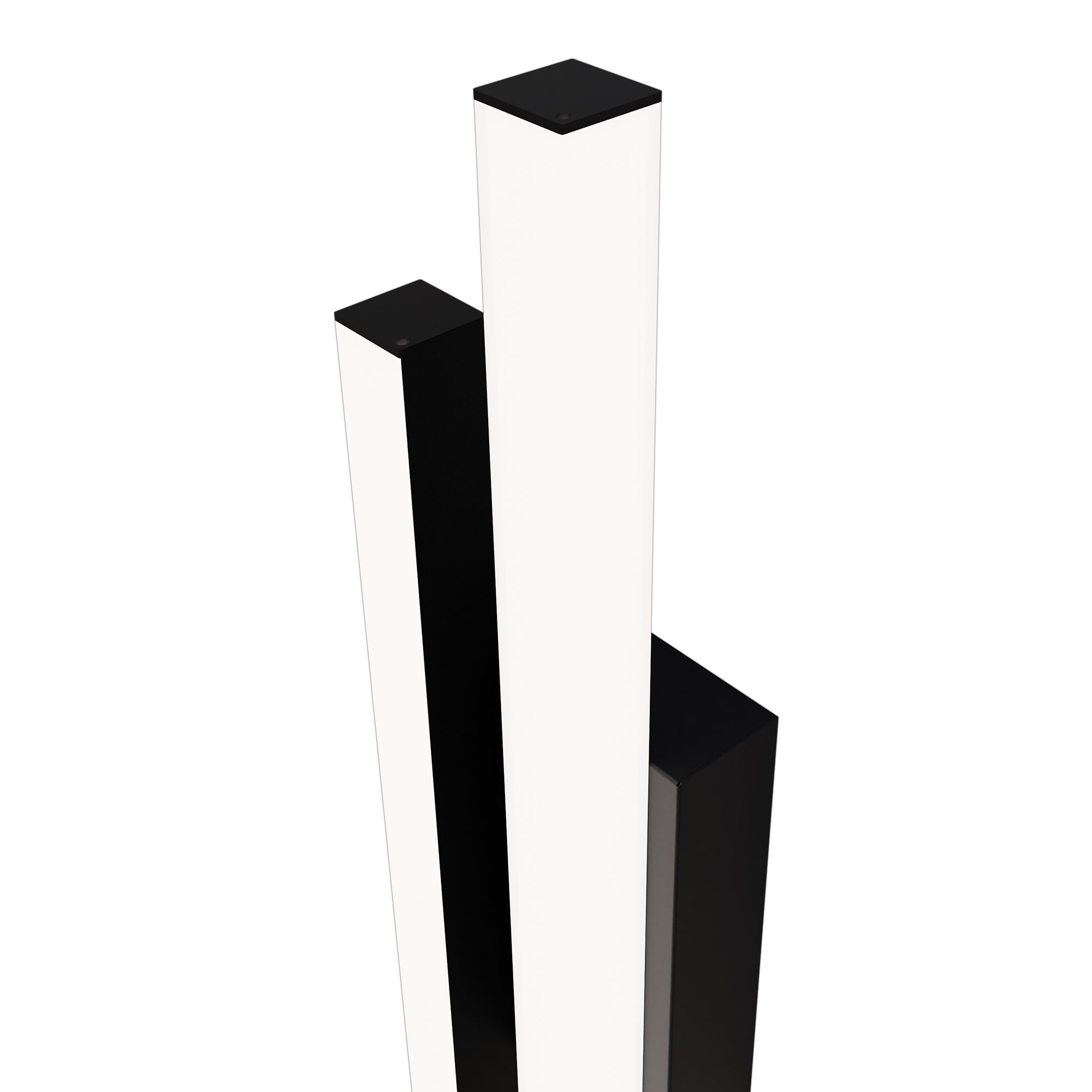 Applique LED SERRICELLA 3 noir/blanc H49,5cm