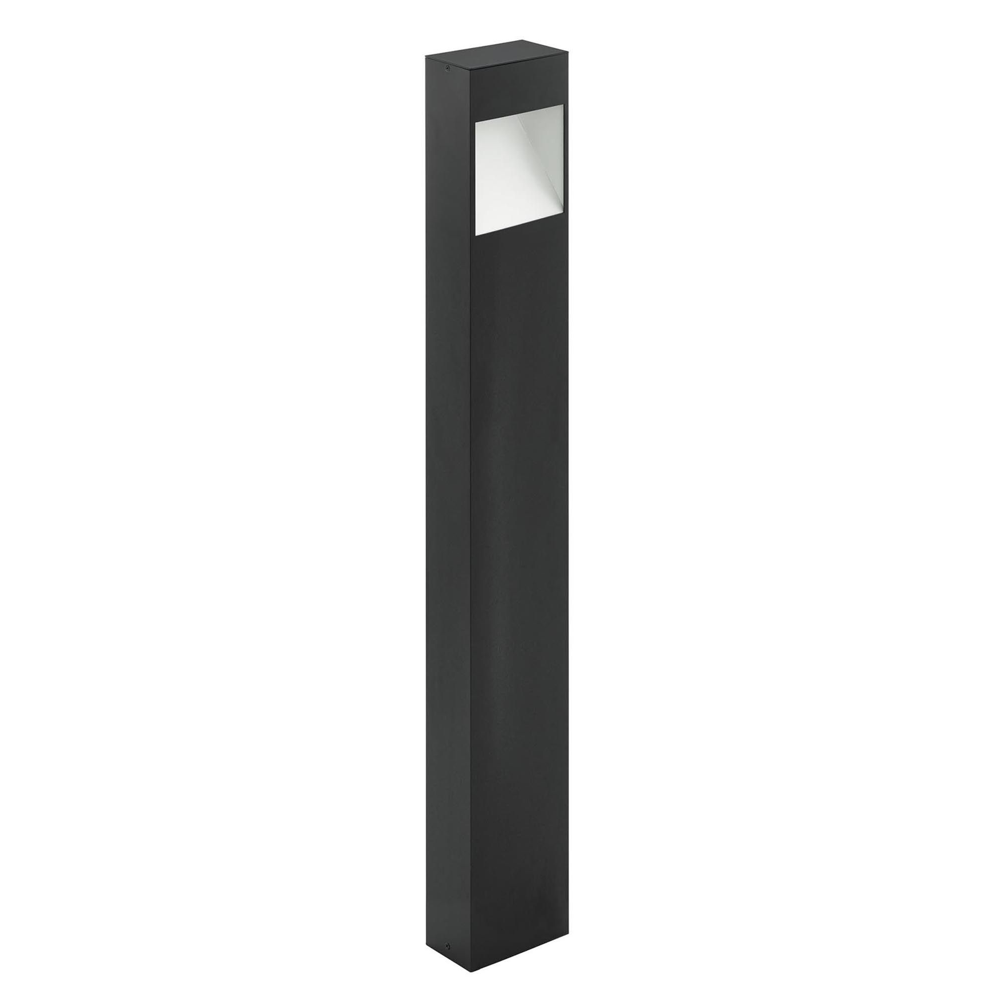 Potelet extérieur LED MANFRIA noir H87cm