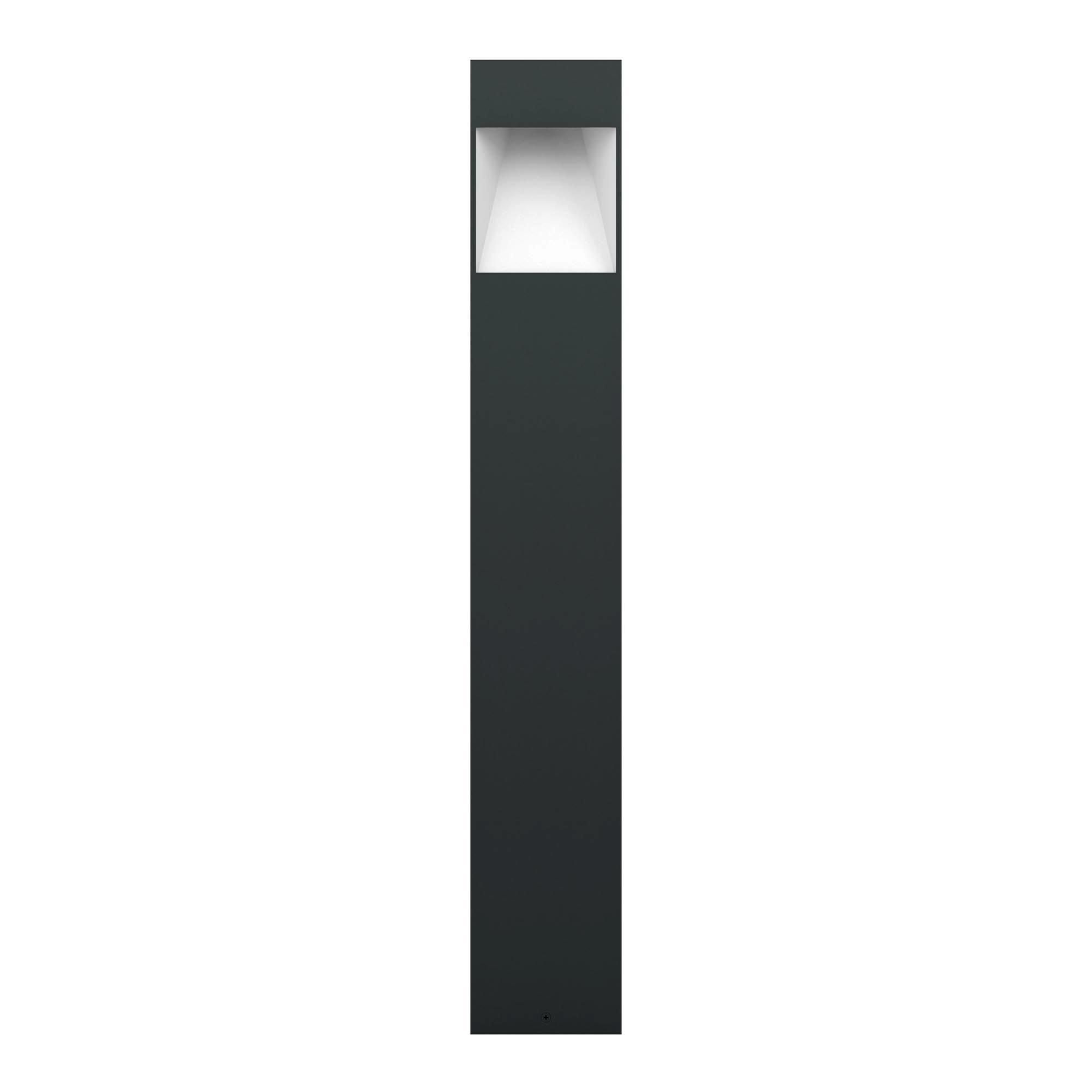 Potelet extérieur LED MANFRIA noir H87cm
