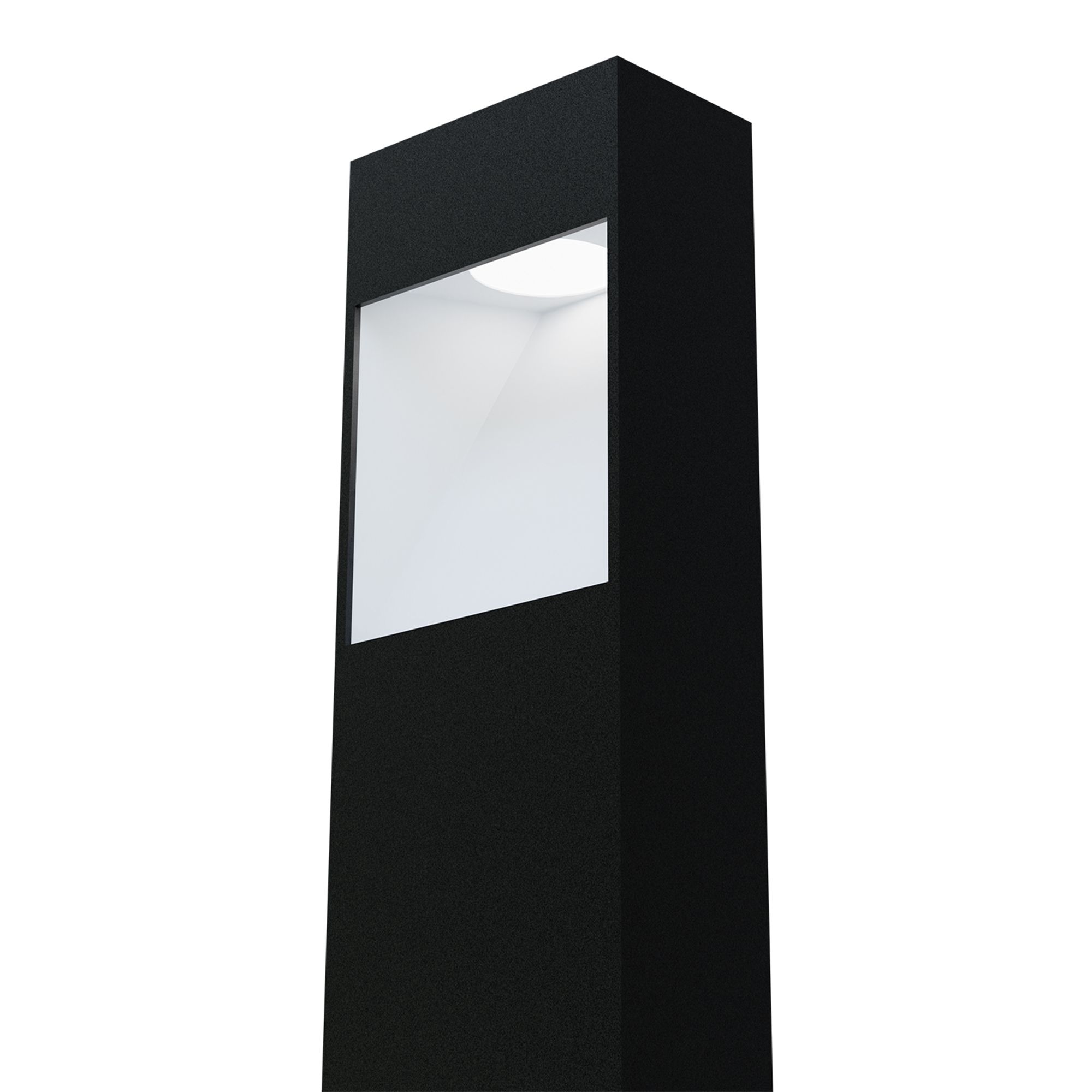 Potelet extérieur LED MANFRIA noir H87cm