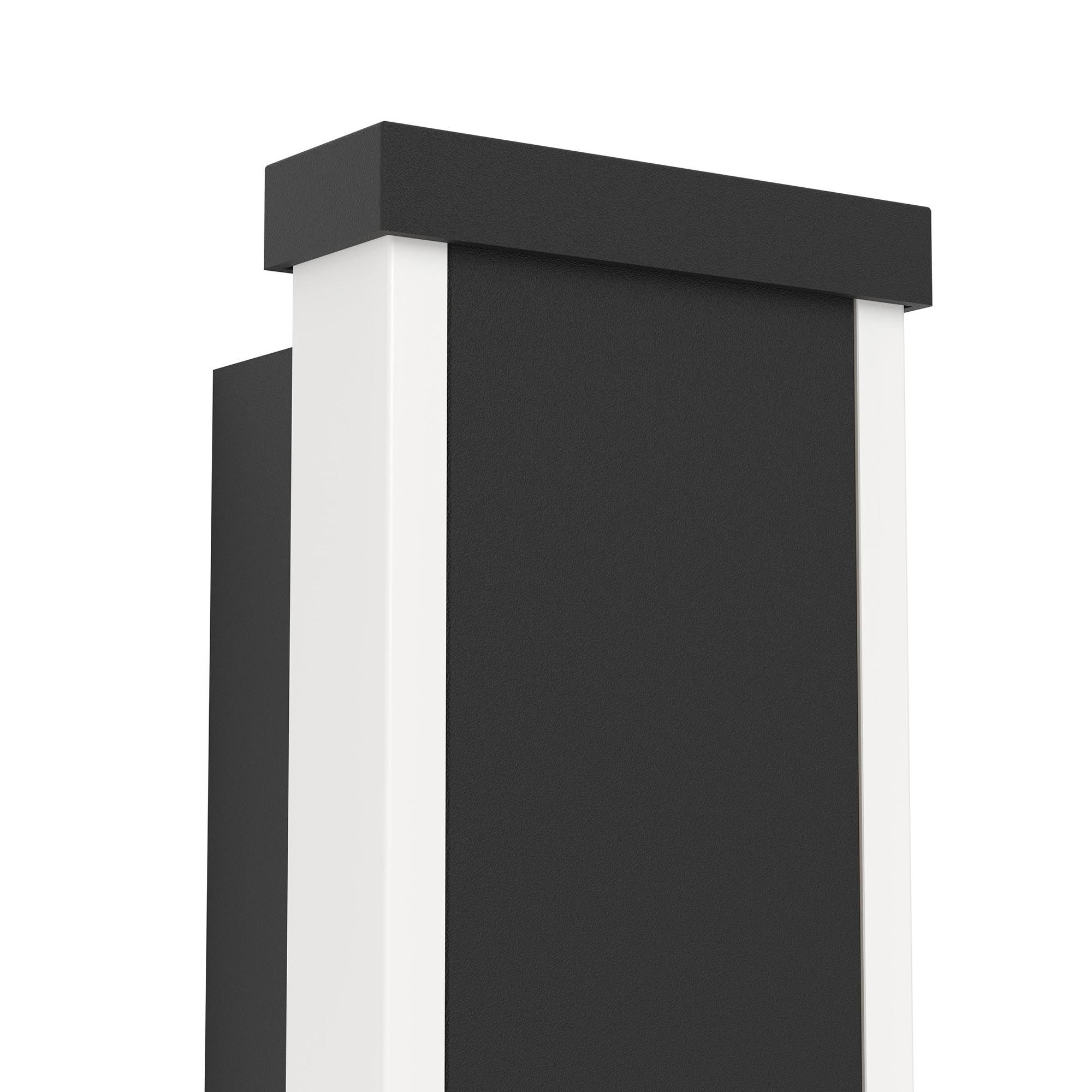 Applique extérieure LED NEVIANO noir L38cm