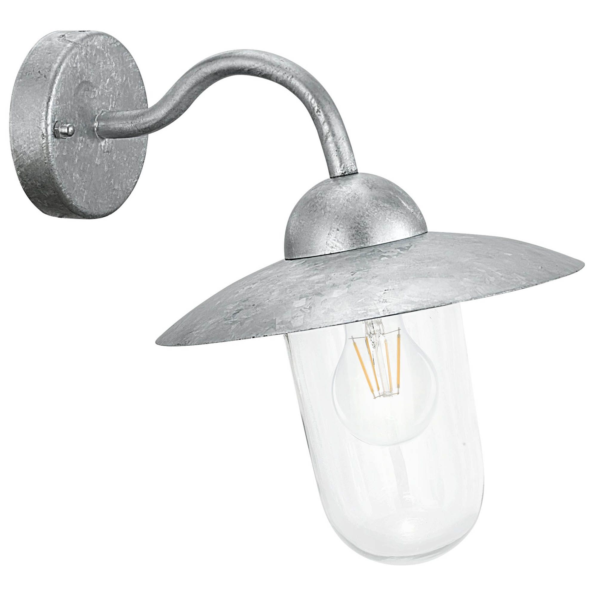 Applique extérieure MILTON acier galvanisé H31cm