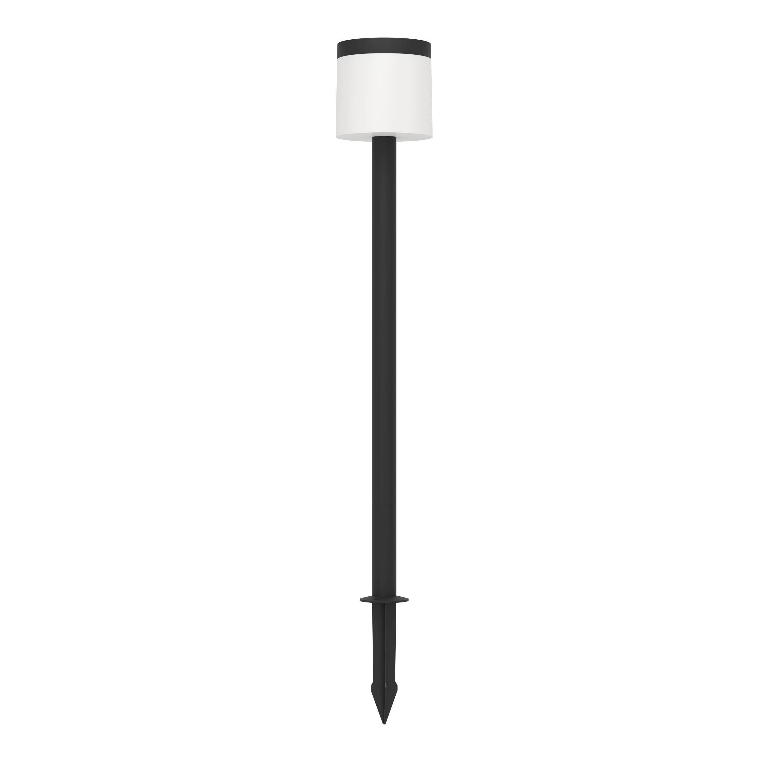 Potelet extérieur à piquer LED PANTETE noir/blanc H115cm