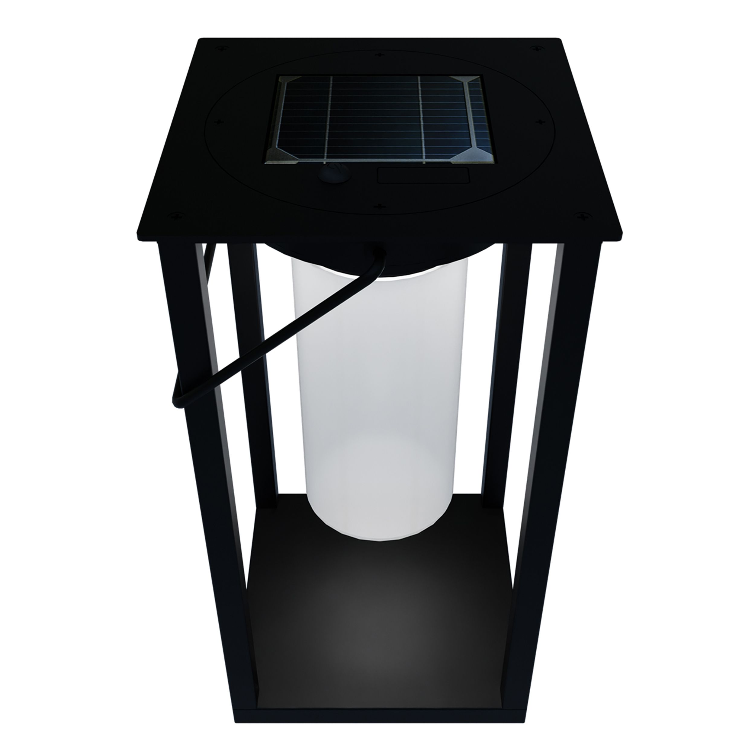 Lampe de table extérieure LED USIGNI noir H28cm