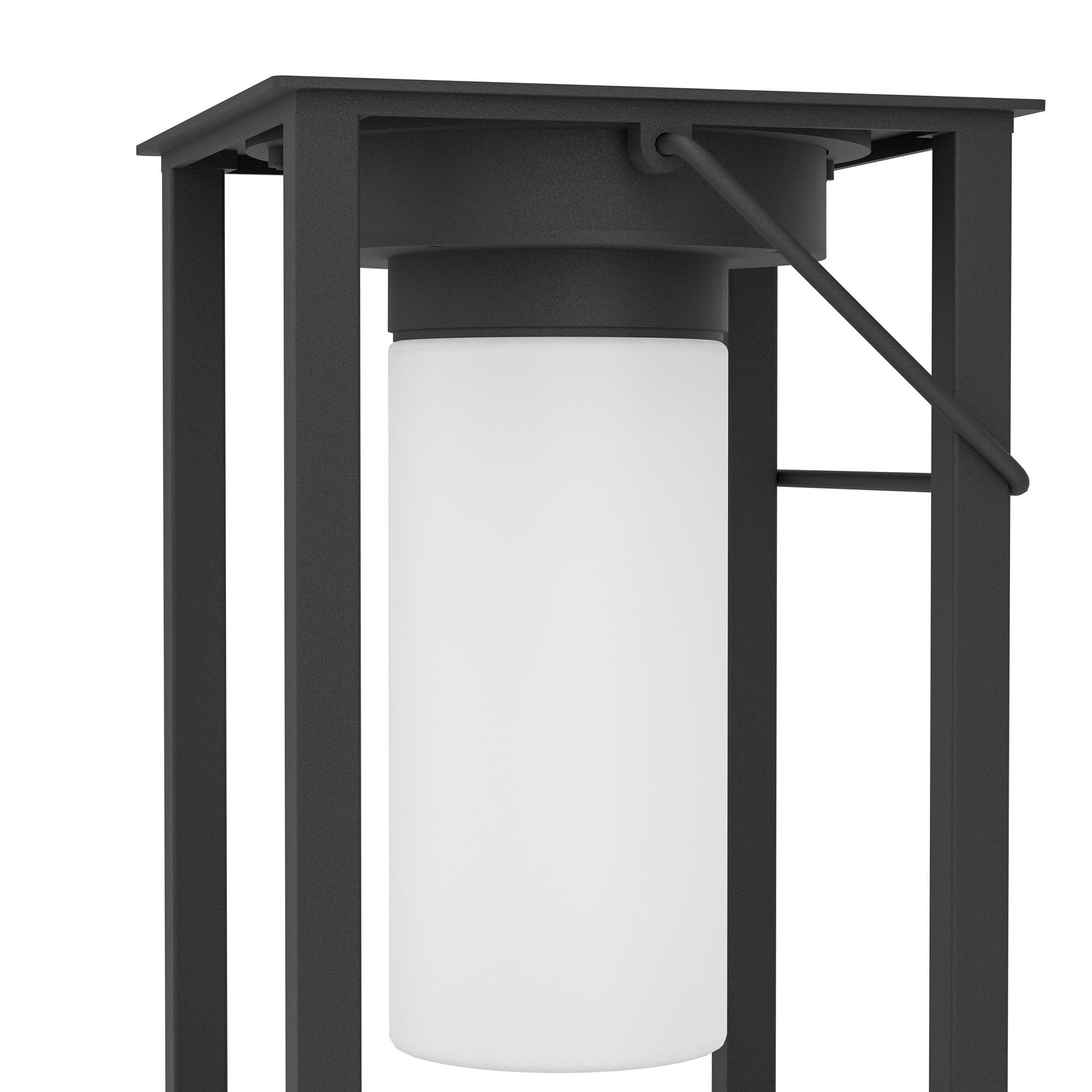 Lampe de table extérieure LED USIGNI noir H28cm