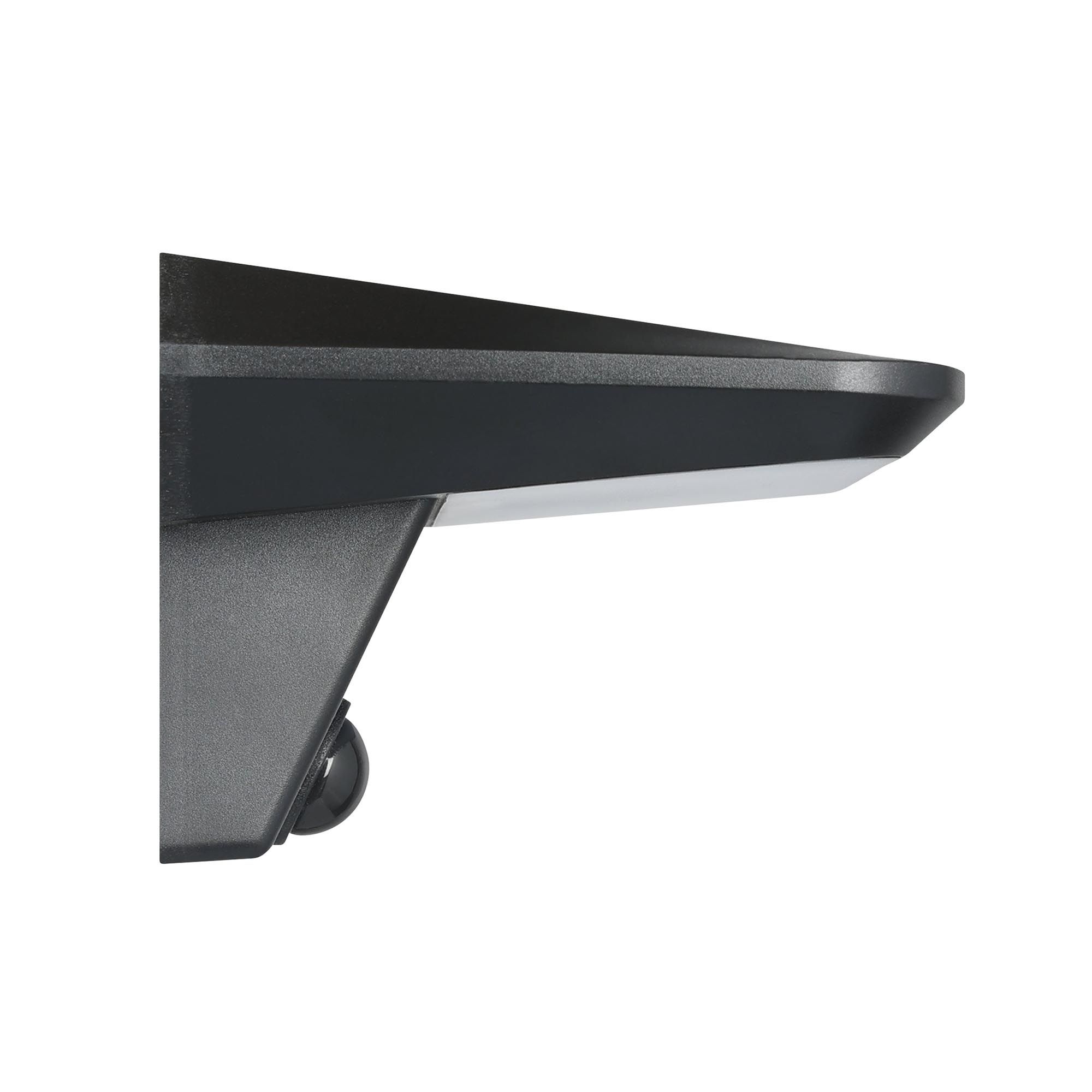 Applique extérieure LED PORRASSA noir H7,5cm