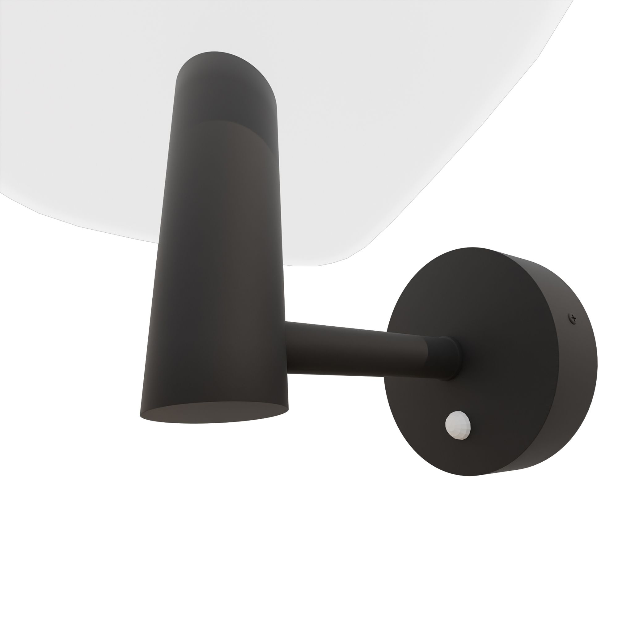 Applique extérieure détecteur LED DREOLI noir H21cm