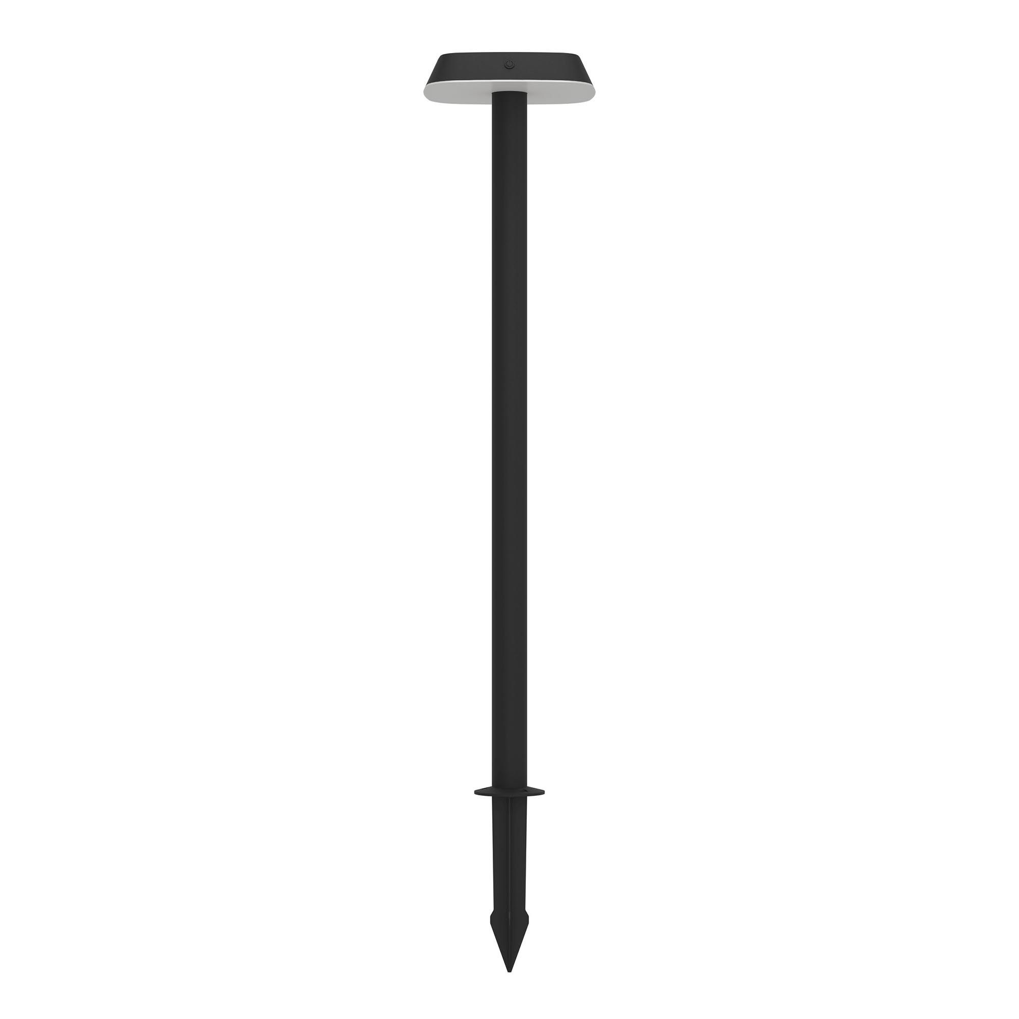 Potelet extérieur à piquer LED DREOLI noir H103,5cm