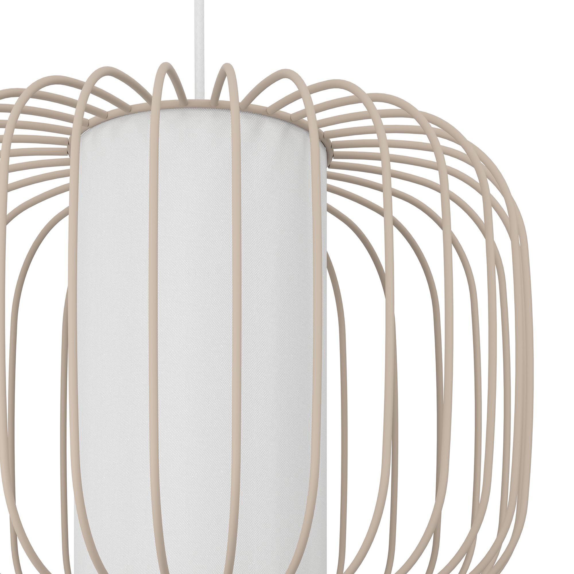 Suspension TERRAROSA sable Ø28,5cm