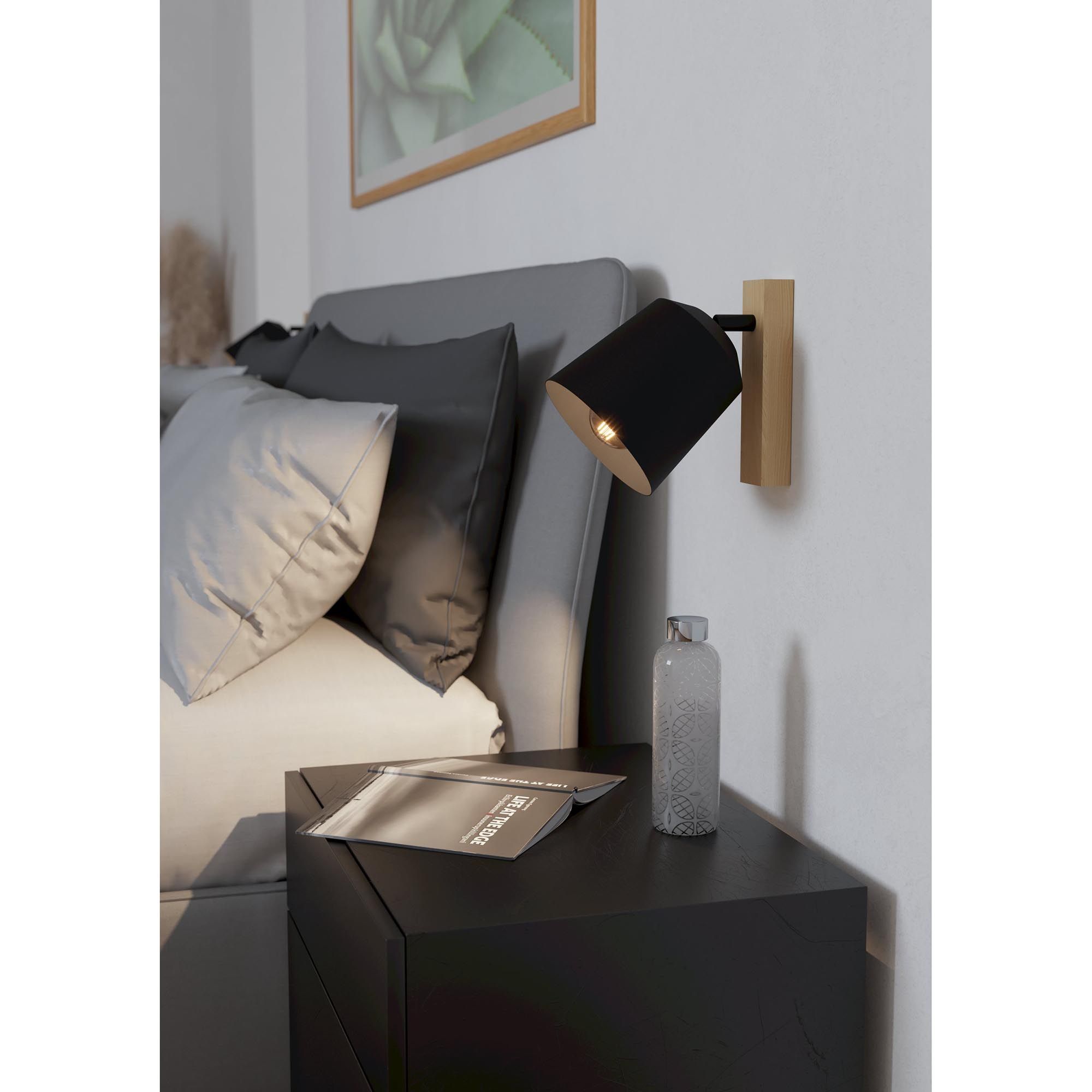 Applique  COTORRO noir/bois