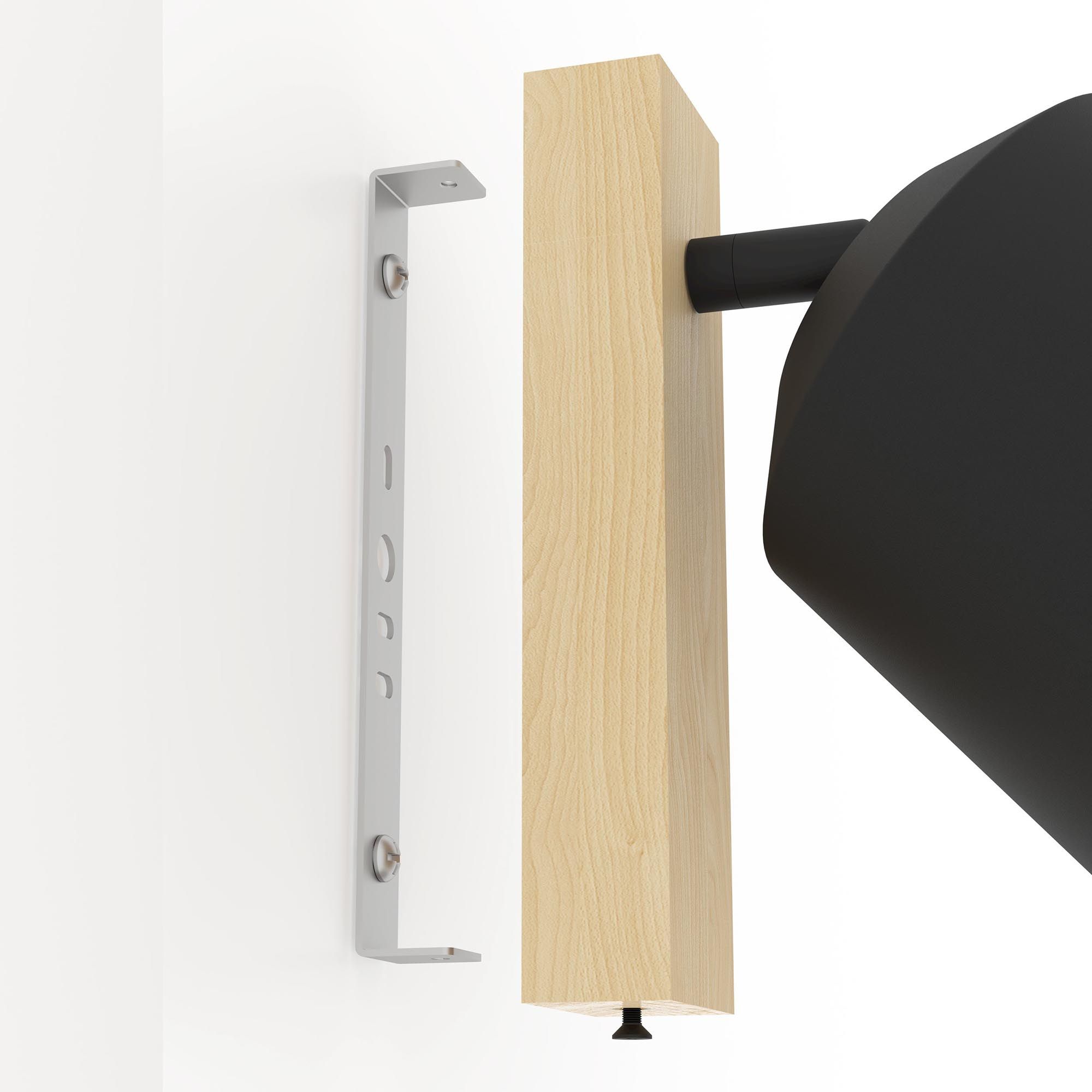 Applique  COTORRO noir/bois