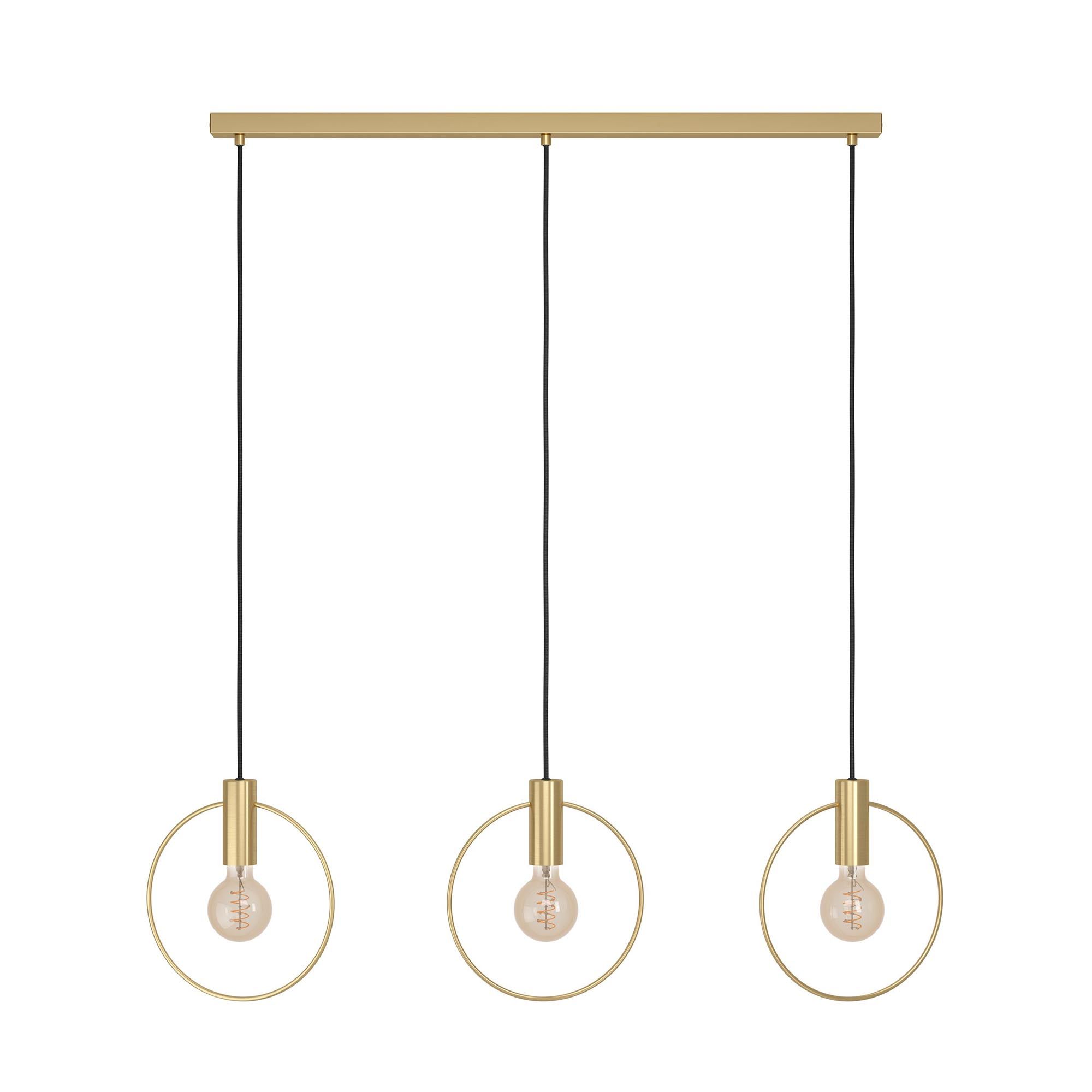 Suspension MANIZALES doré H110cm