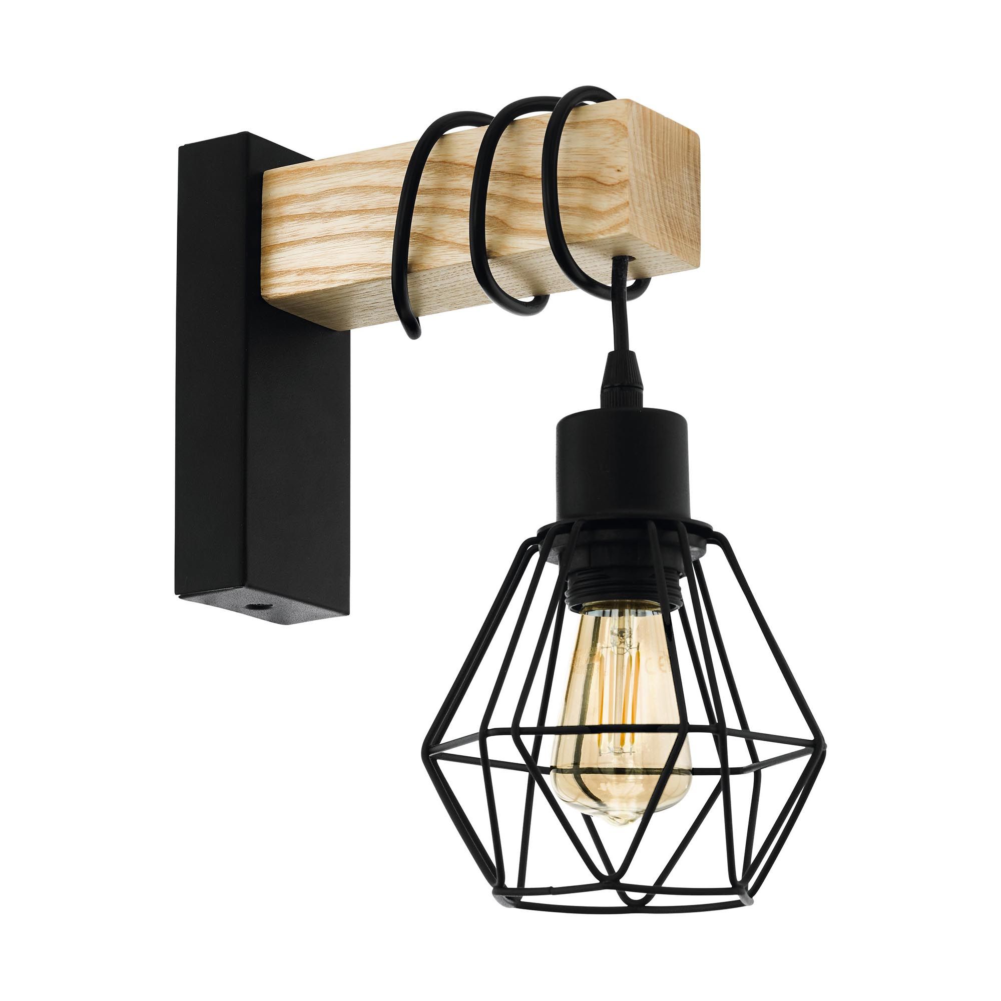 Applique murale TOWNSHEND 5 bois H27,5cm