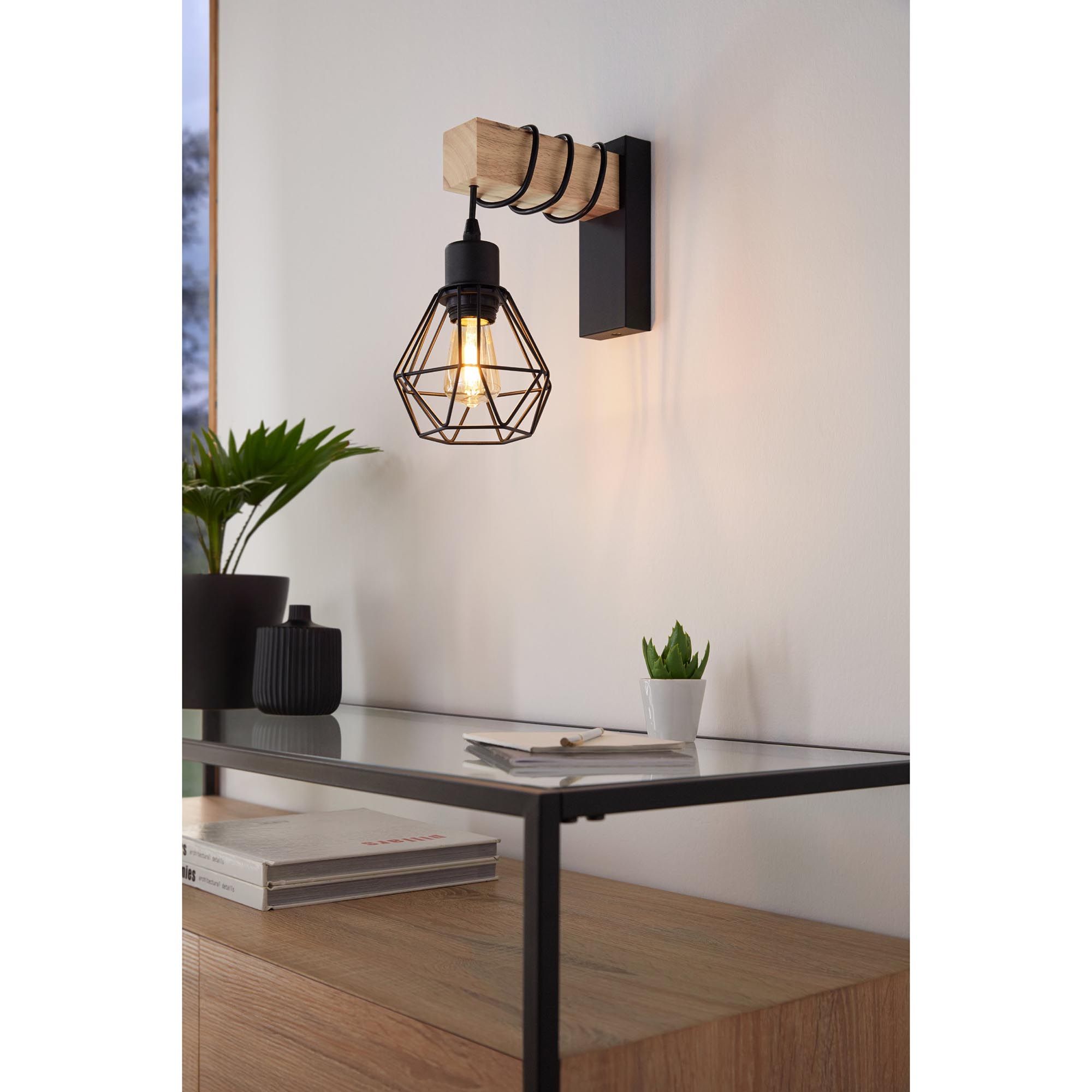 Applique murale TOWNSHEND 5 bois H27,5cm