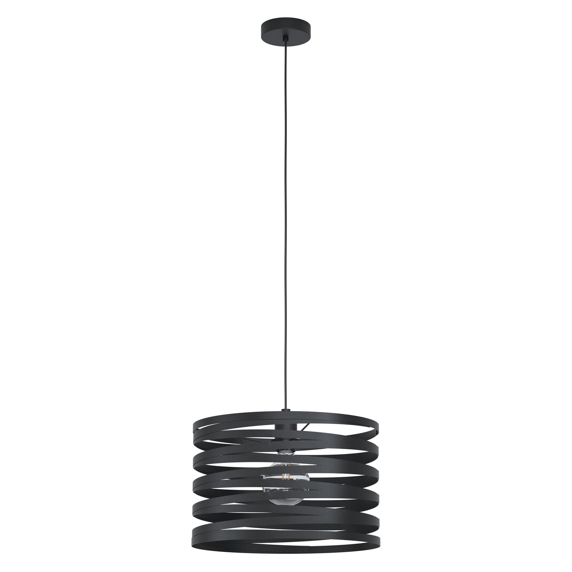 Suspension CREMELLA noir Ø37cm