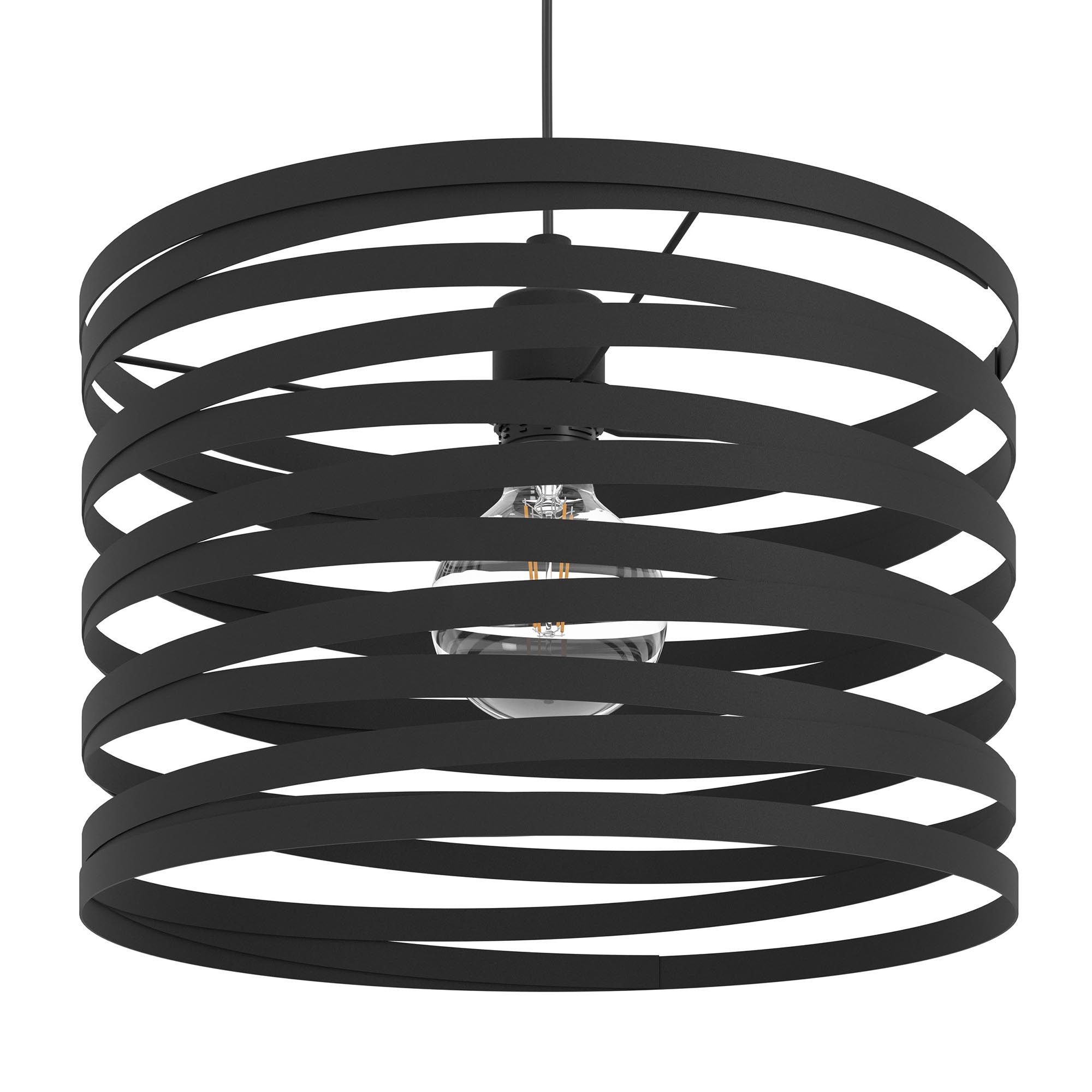 Suspension CREMELLA noir Ø37cm