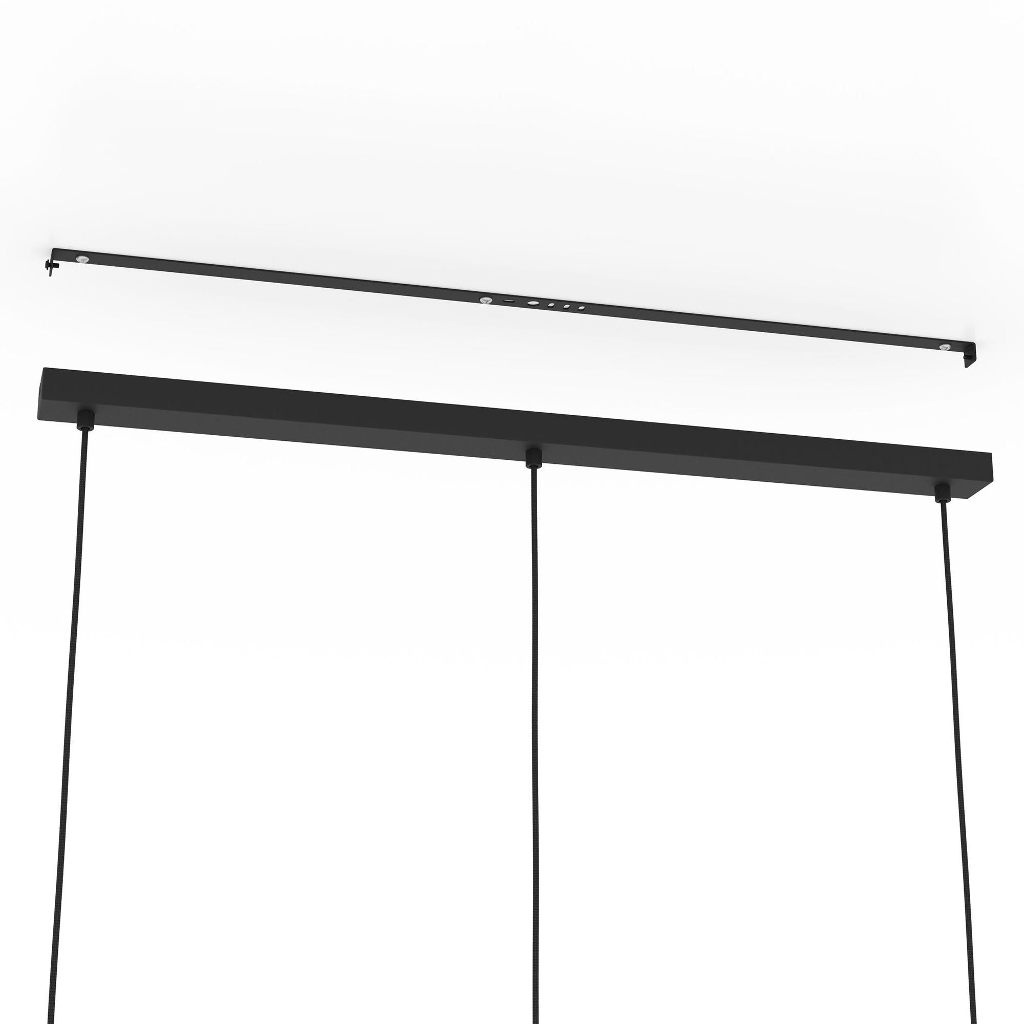 Suspension ROMAZZINA noir L90cm