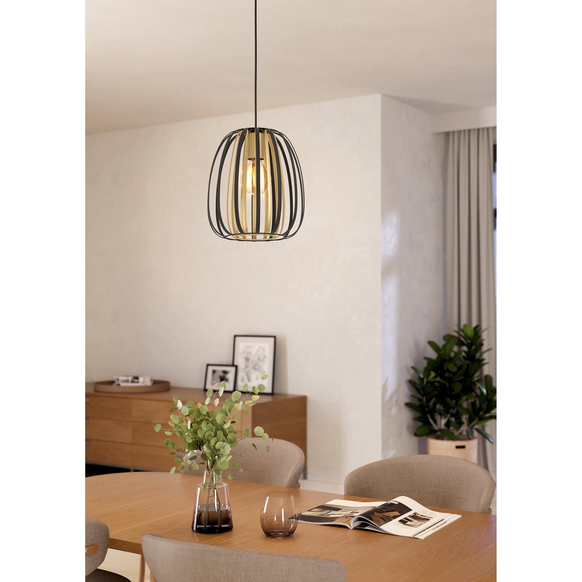 Suspension ENCINITOS noir Ø25,5cm