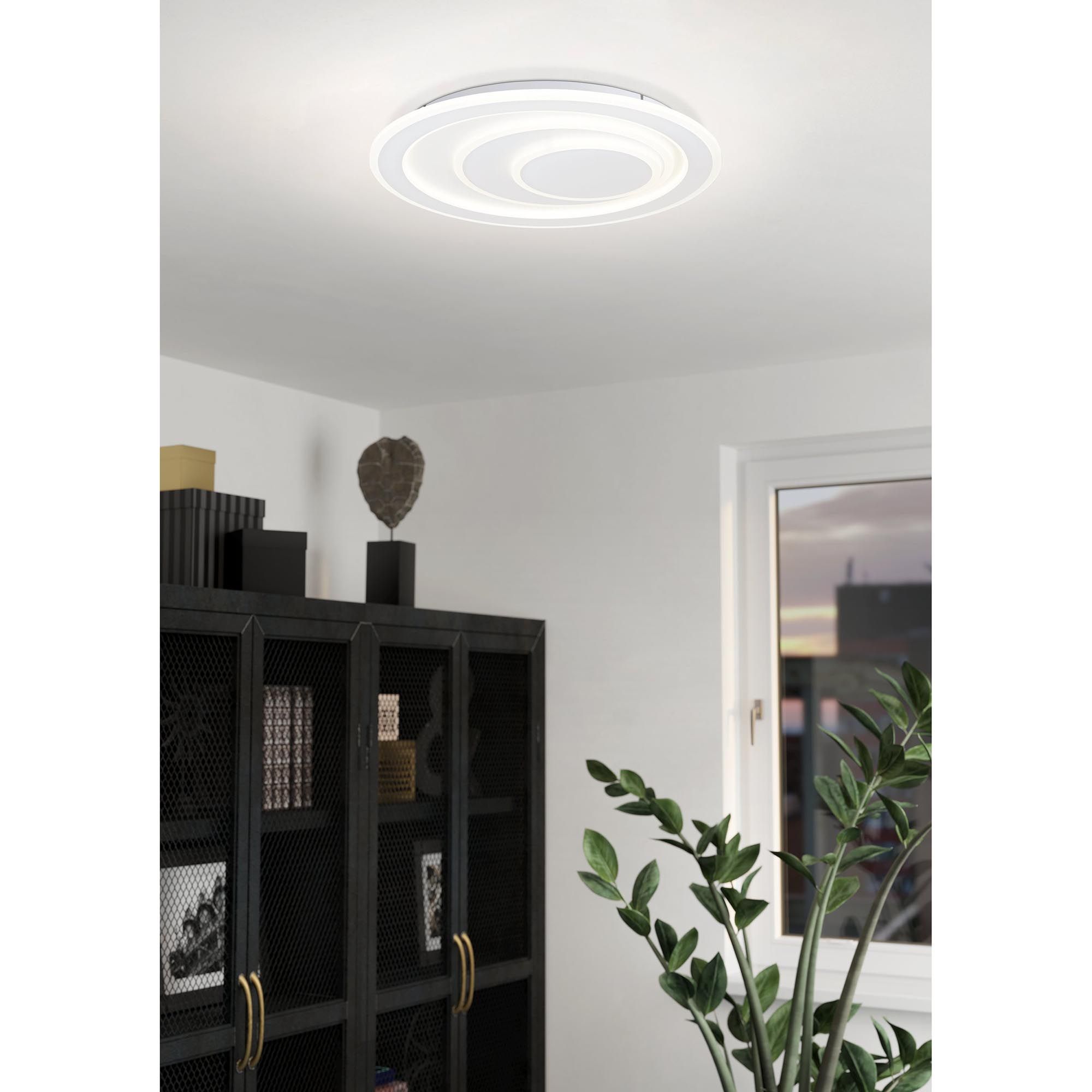 Plafonnier LED connecté dimmable MONTEMORELOS-Z cm Ø42cm