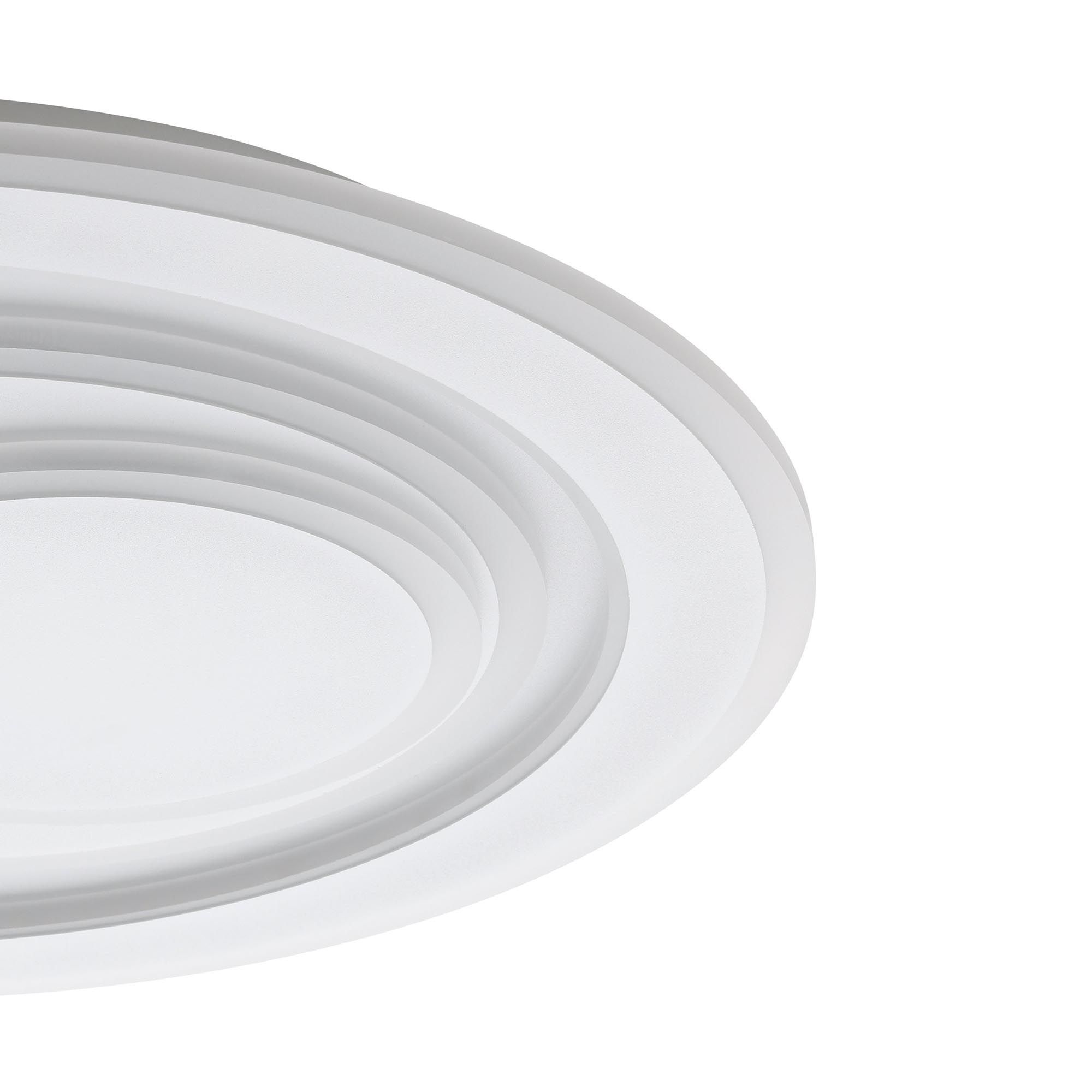 Plafonnier LED PALAGIANO blanc Ø48cm