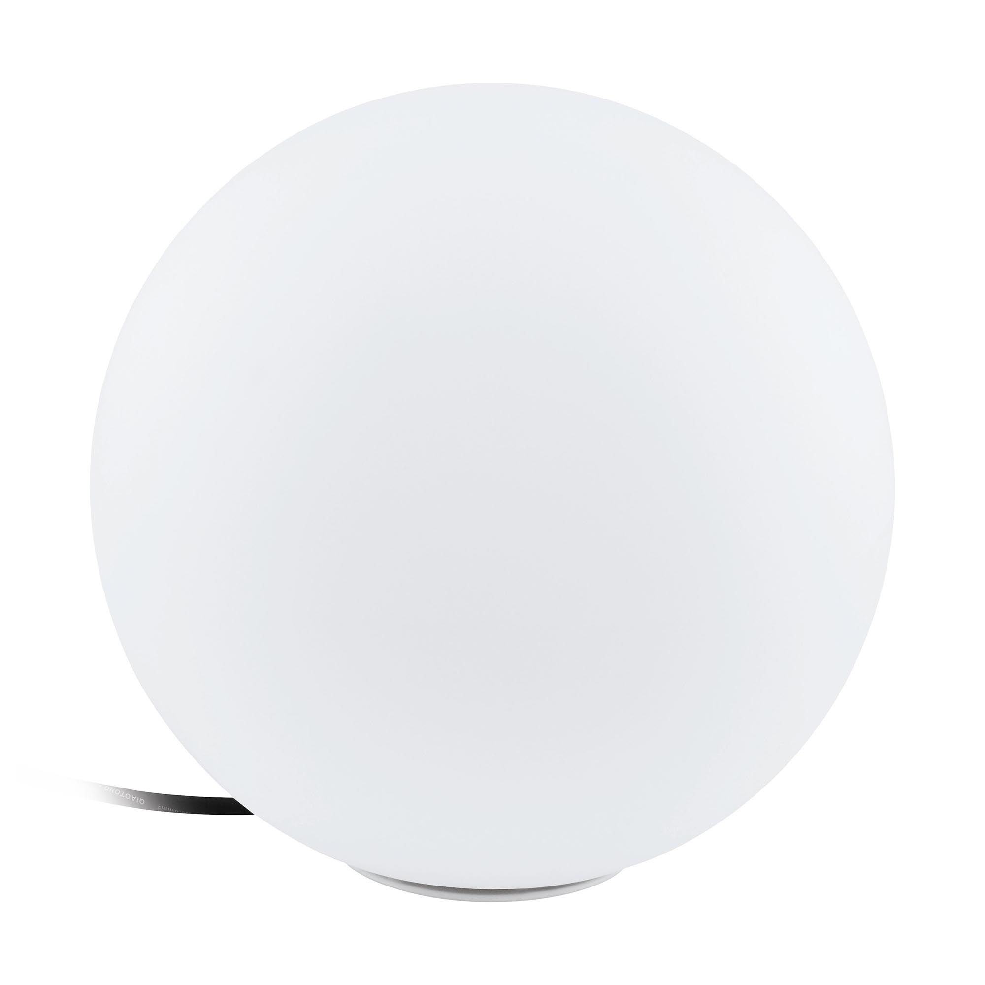 Boule lumineuse extérieure MONTEROLO verre opal Ø30cm