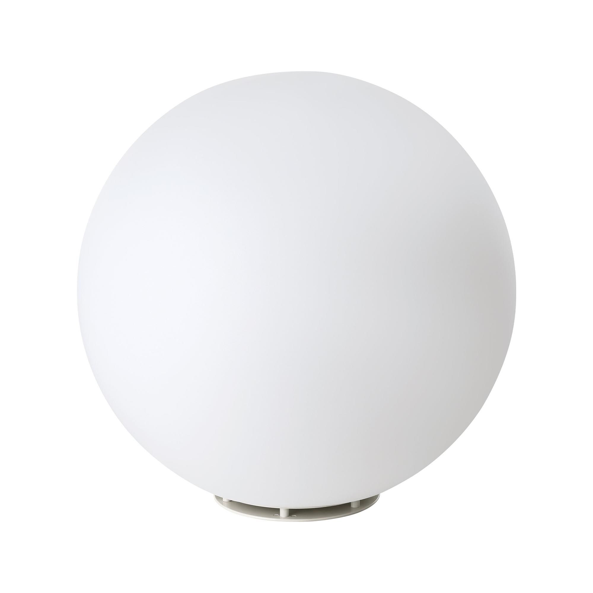 Boule lumineuse extérieure MONTEROLO verre opal Ø50cm
