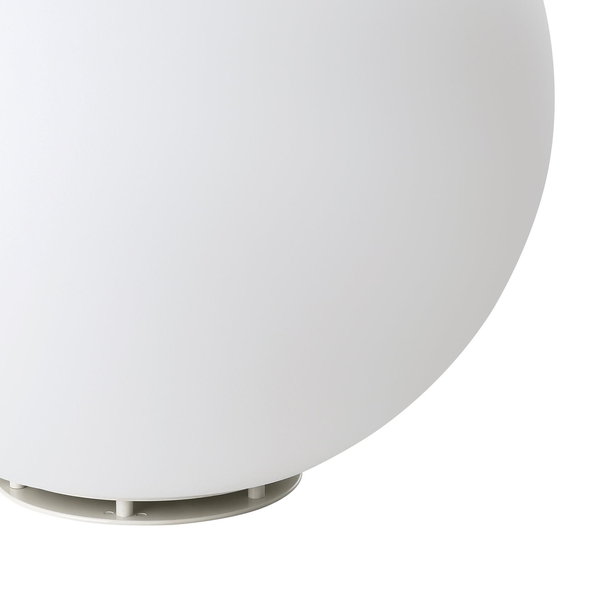 Boule lumineuse extérieure MONTEROLO verre opal Ø50cm