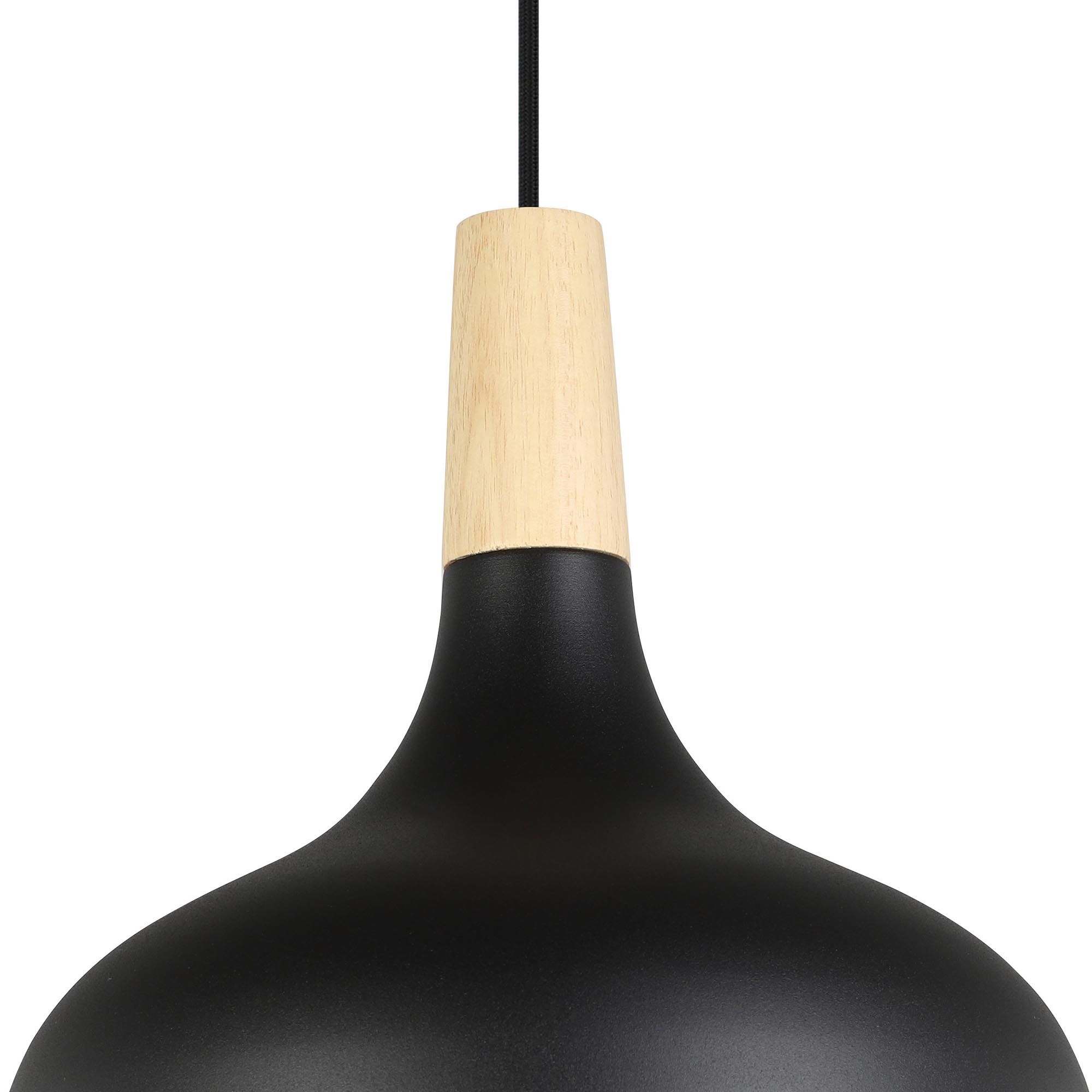 Suspension SABINAR noir Ø28cm