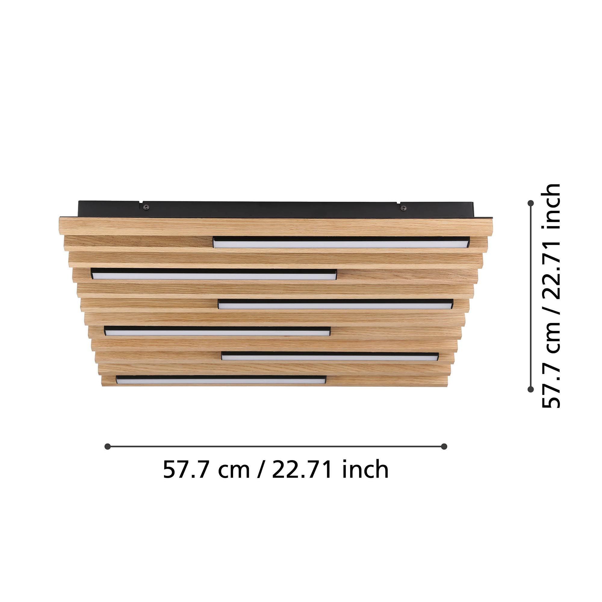 Plafonnier LED dimmable MARREIRA L57,5cm