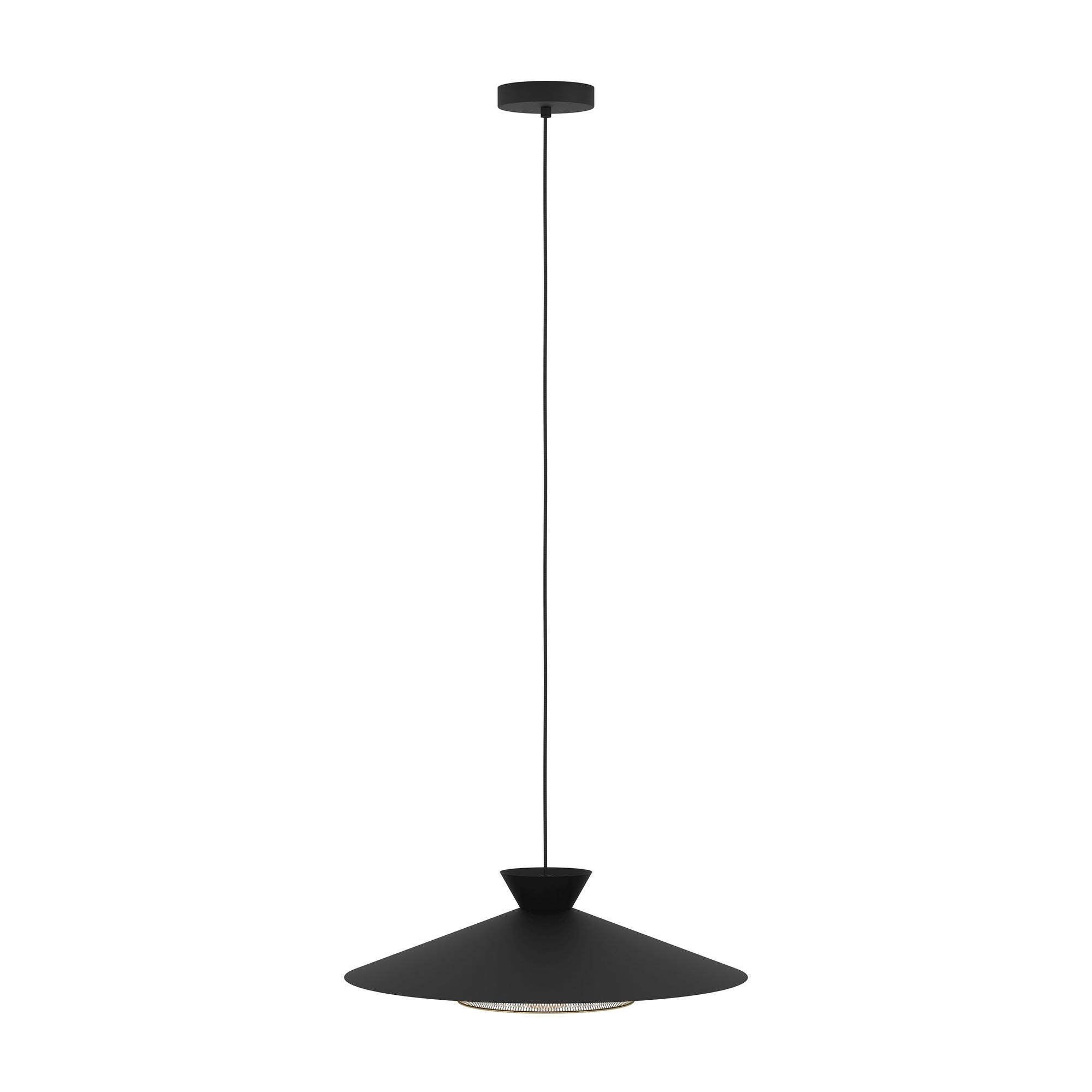 Suspension GRIZEDALE noir Ø50cm
